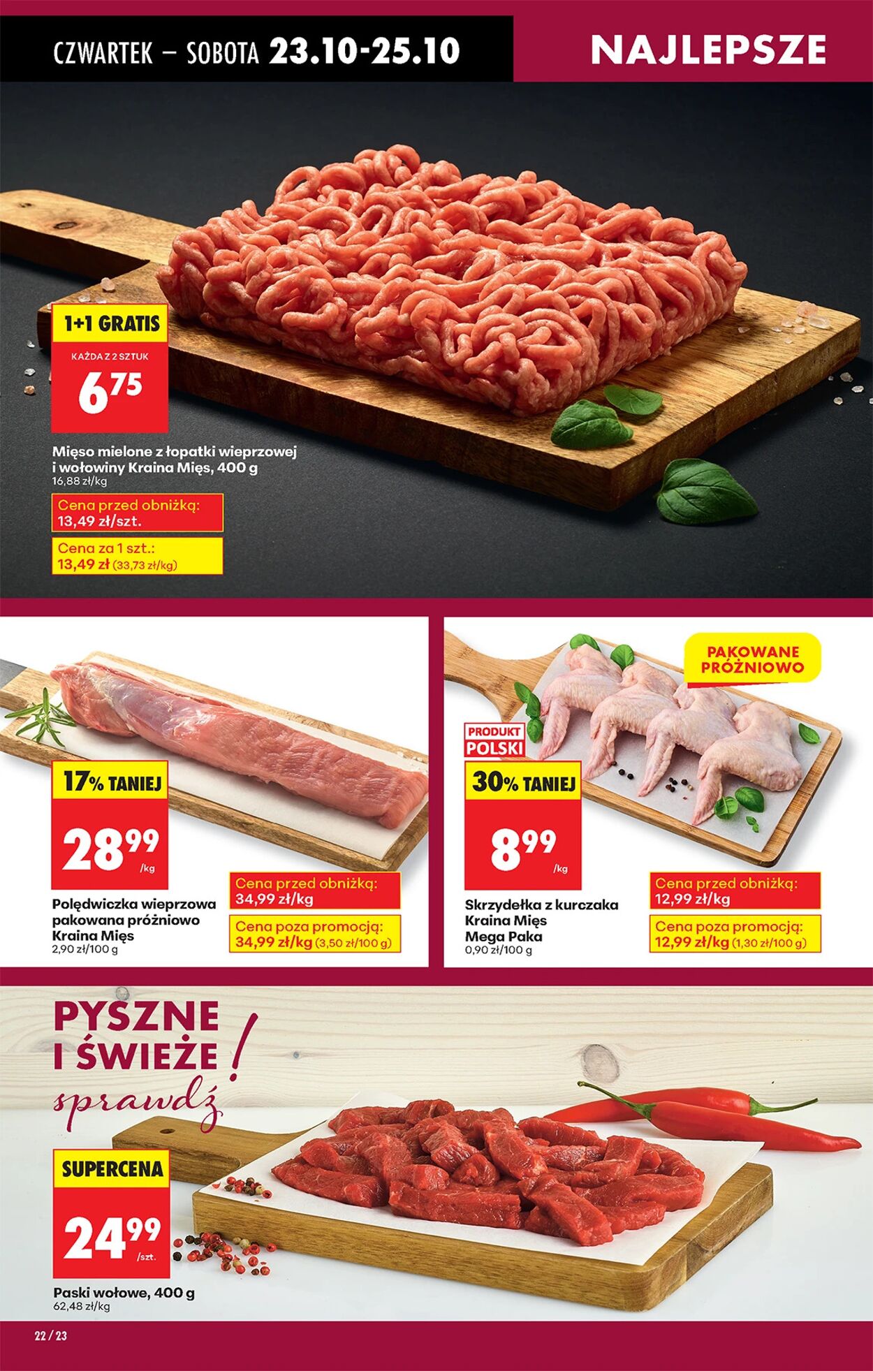 Gazetka Biedronka 23.10.2025 - 30.10.2025