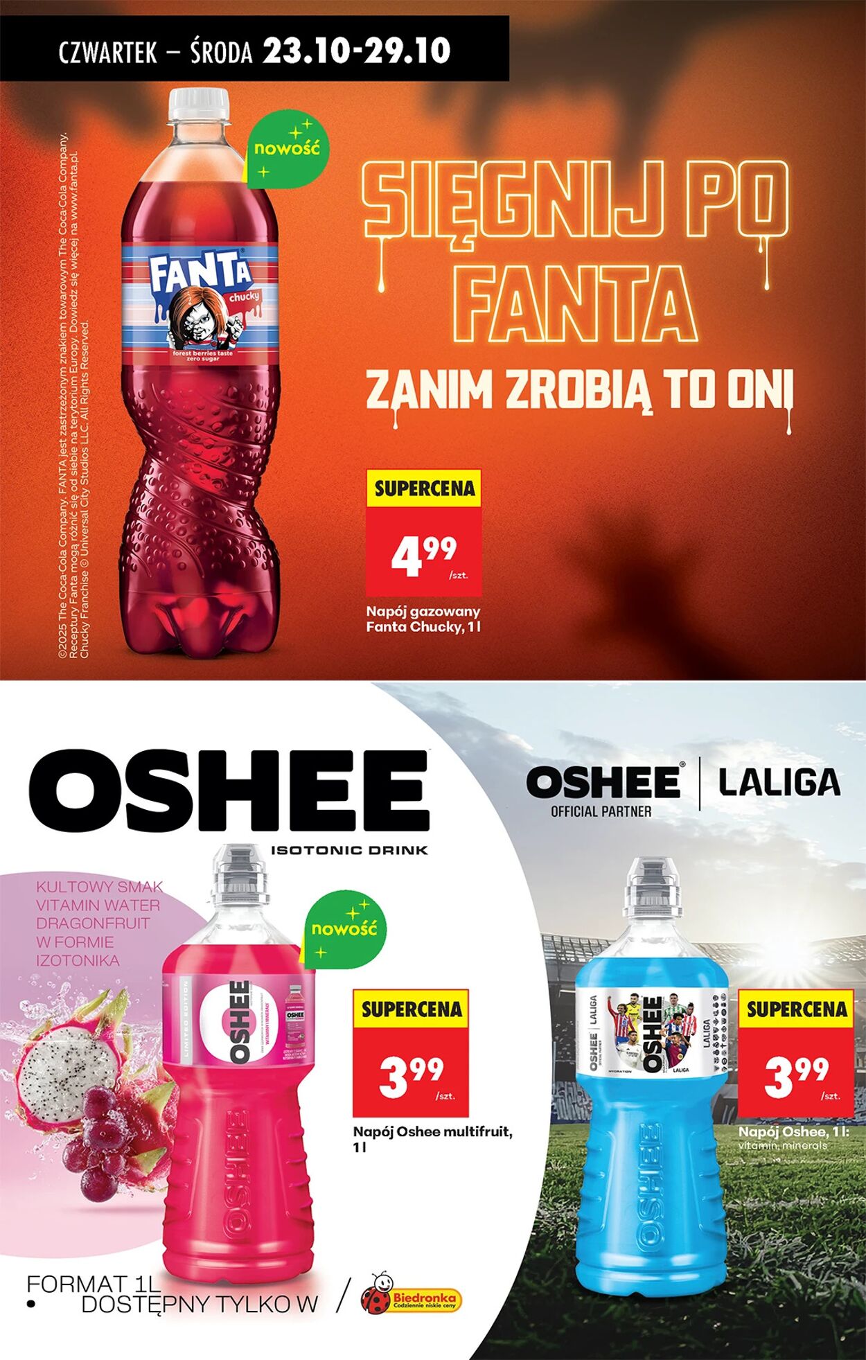 Gazetka Biedronka 23.10.2025 - 30.10.2025