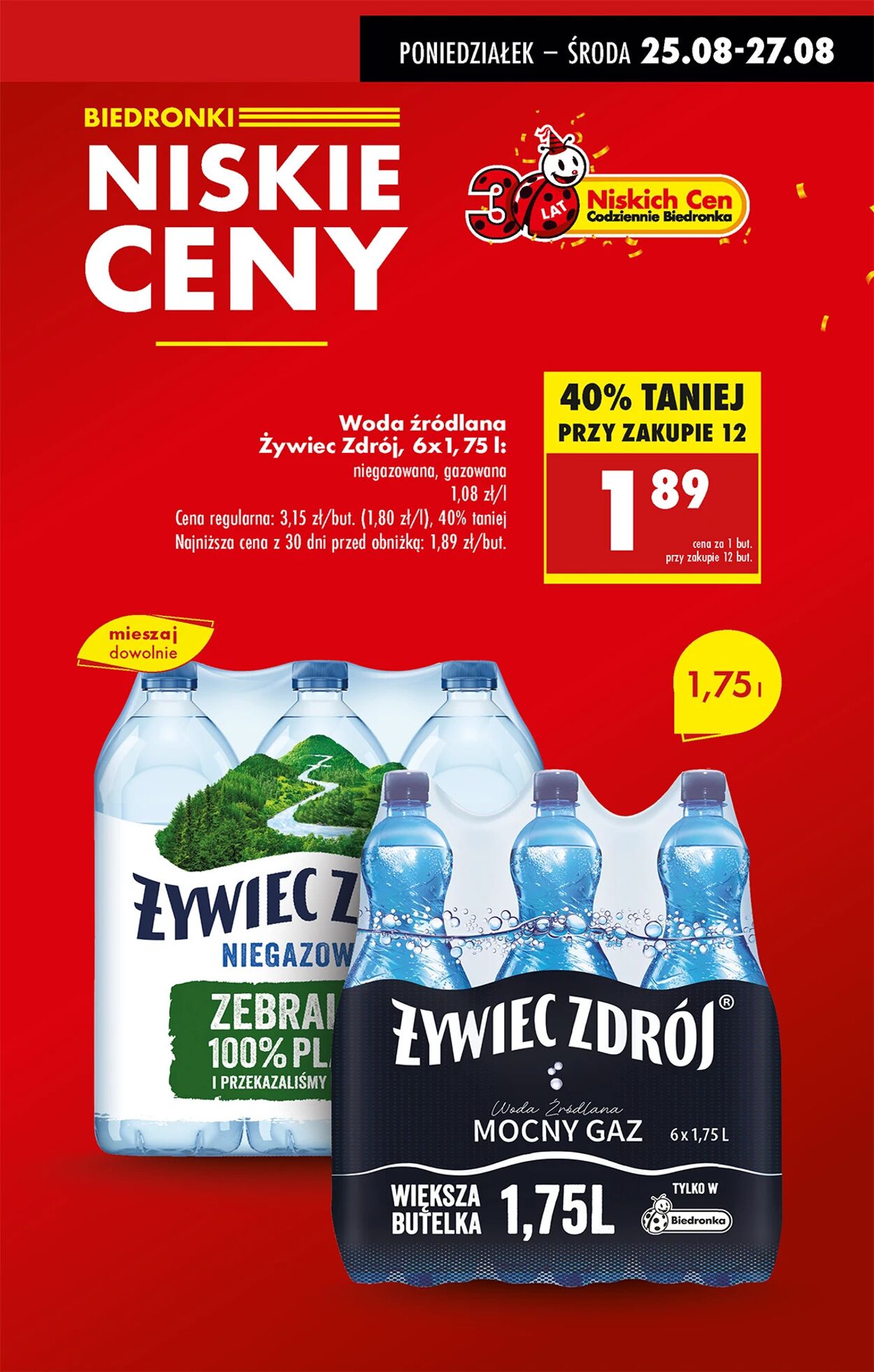 Gazetka Biedronka 25.08.2025 - 01.09.2025