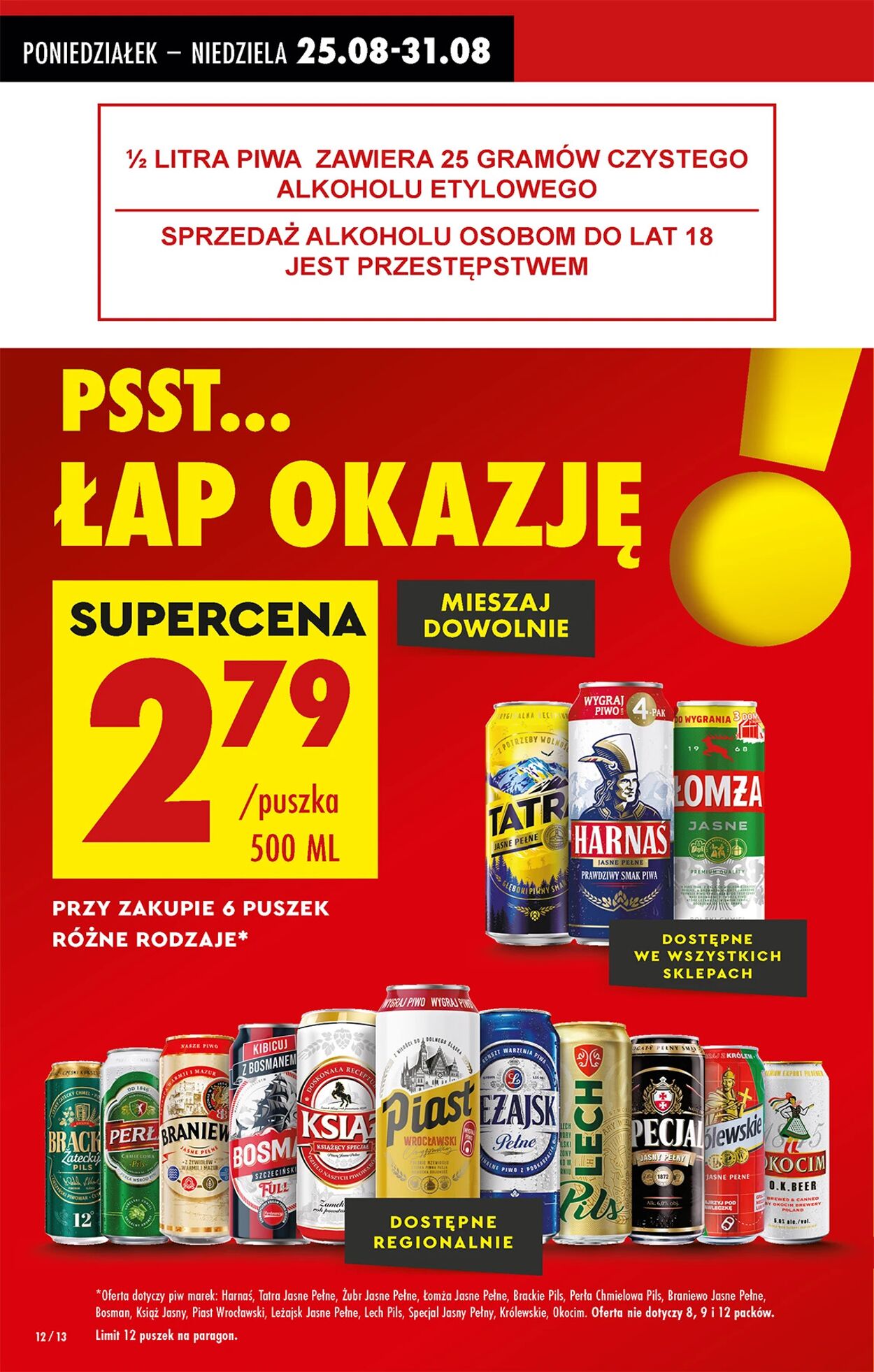 Gazetka Biedronka 25.08.2025 - 01.09.2025