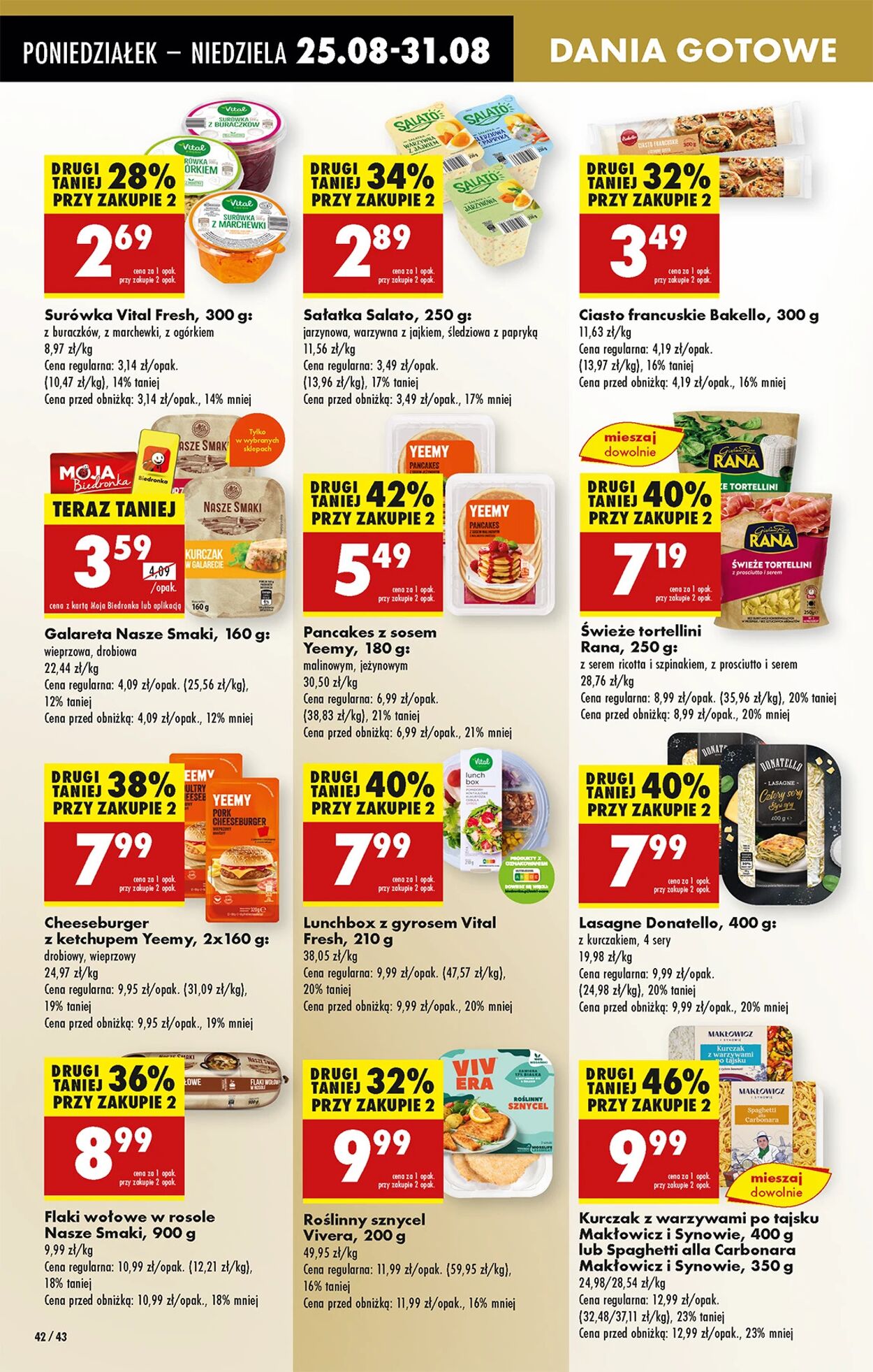 Gazetka Biedronka 25.08.2025 - 01.09.2025