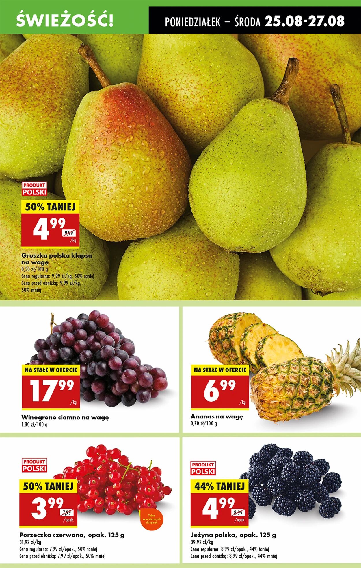 Gazetka Biedronka 25.08.2025 - 01.09.2025