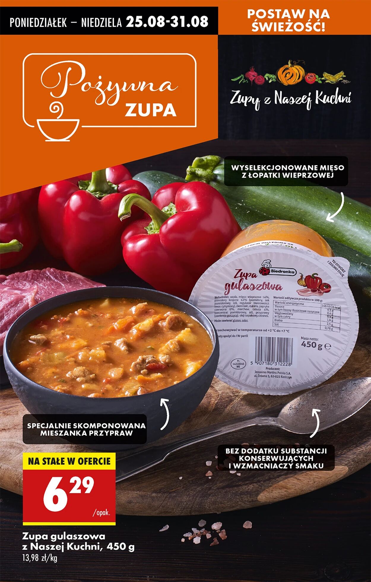 Gazetka Biedronka 25.08.2025 - 01.09.2025