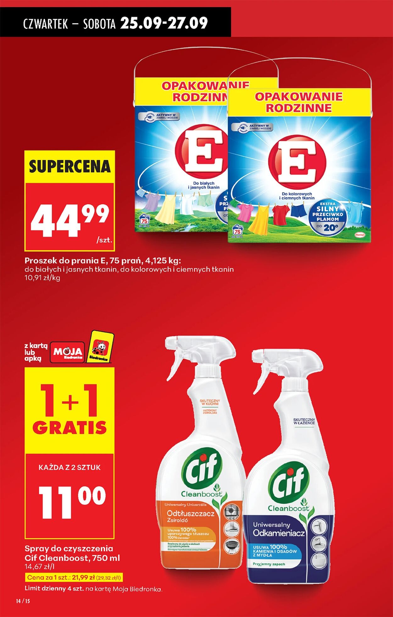 Gazetka Biedronka 25.09.2025 - 02.10.2025