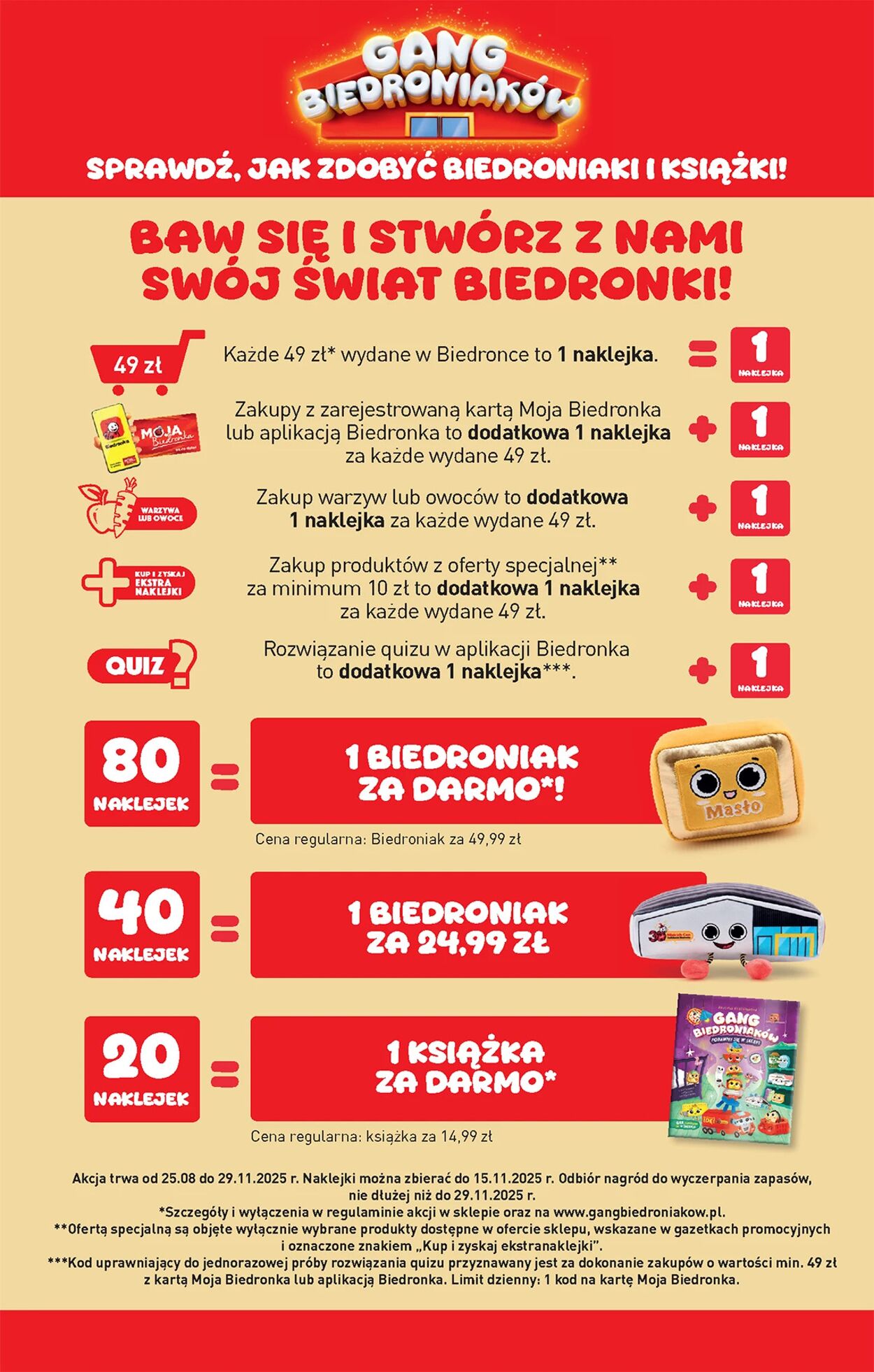 Gazetka Biedronka 25.09.2025 - 02.10.2025
