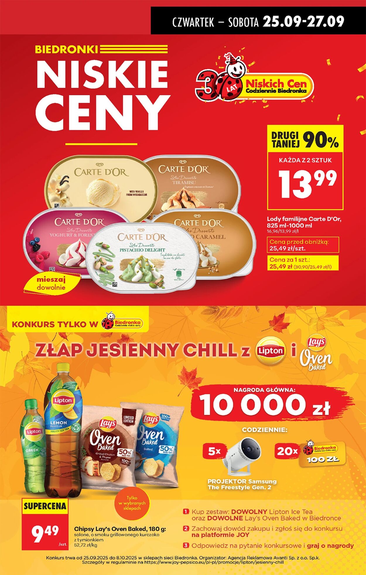 Gazetka Biedronka 25.09.2025 - 02.10.2025