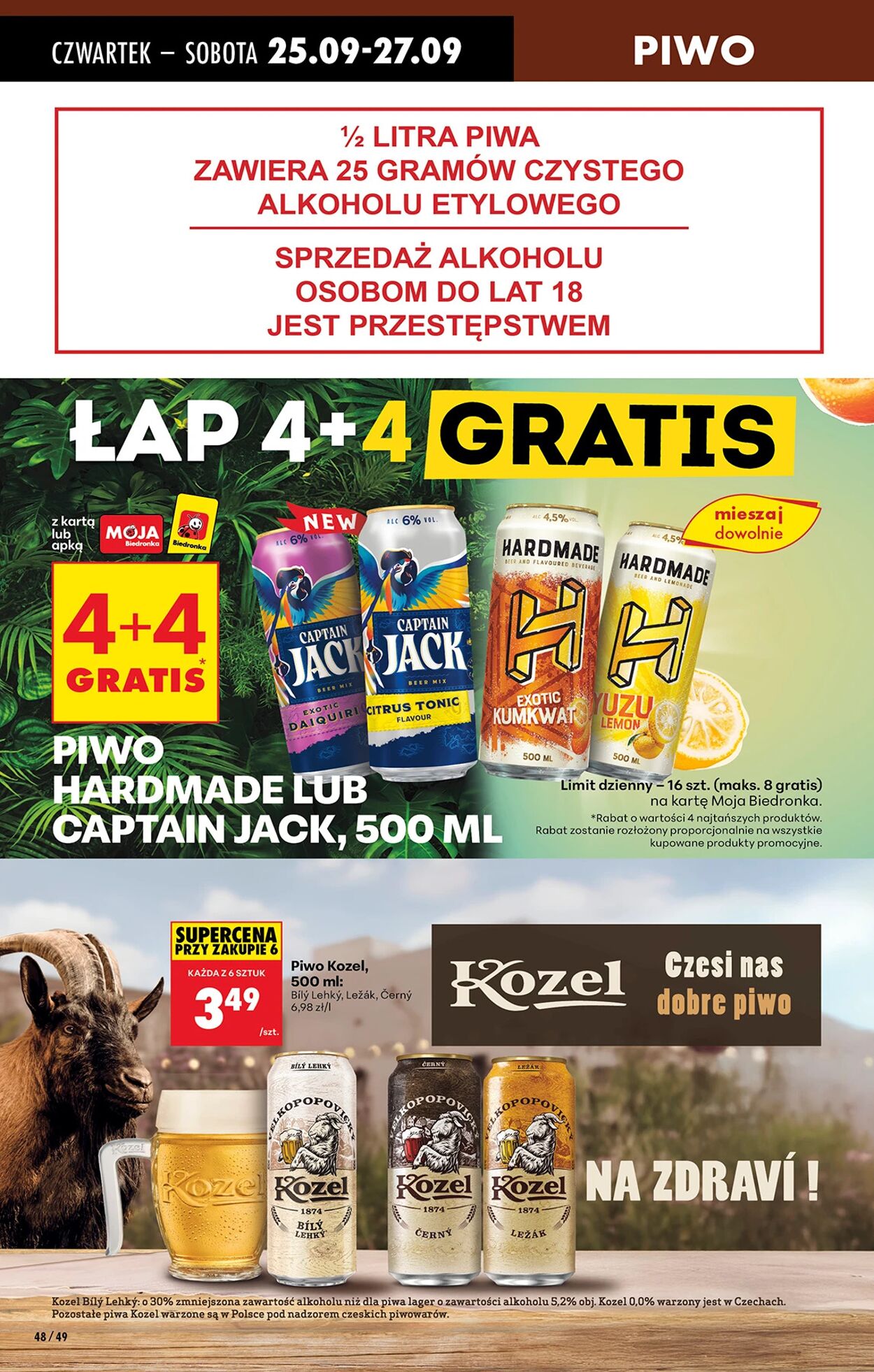 Gazetka Biedronka 25.09.2025 - 02.10.2025