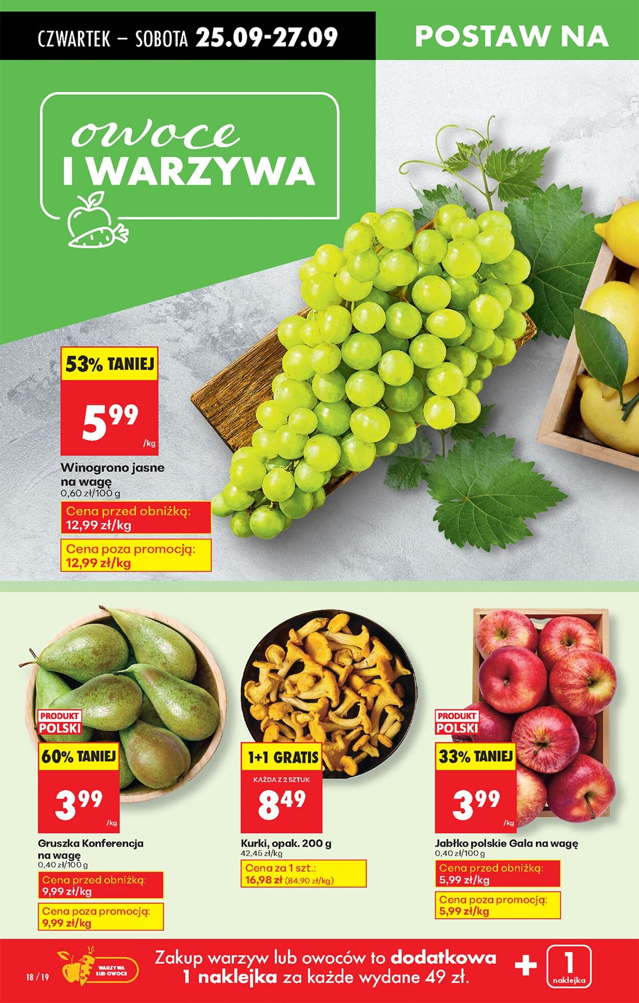 Gazetka Biedronka 25.09.2025 - 02.10.2025