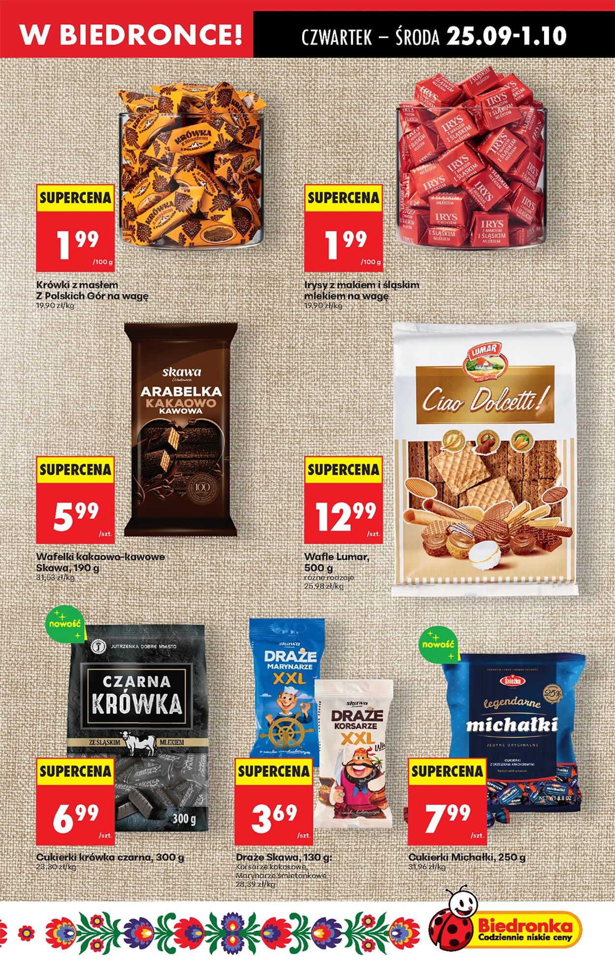 Gazetka Biedronka 25.09.2025 - 02.10.2025