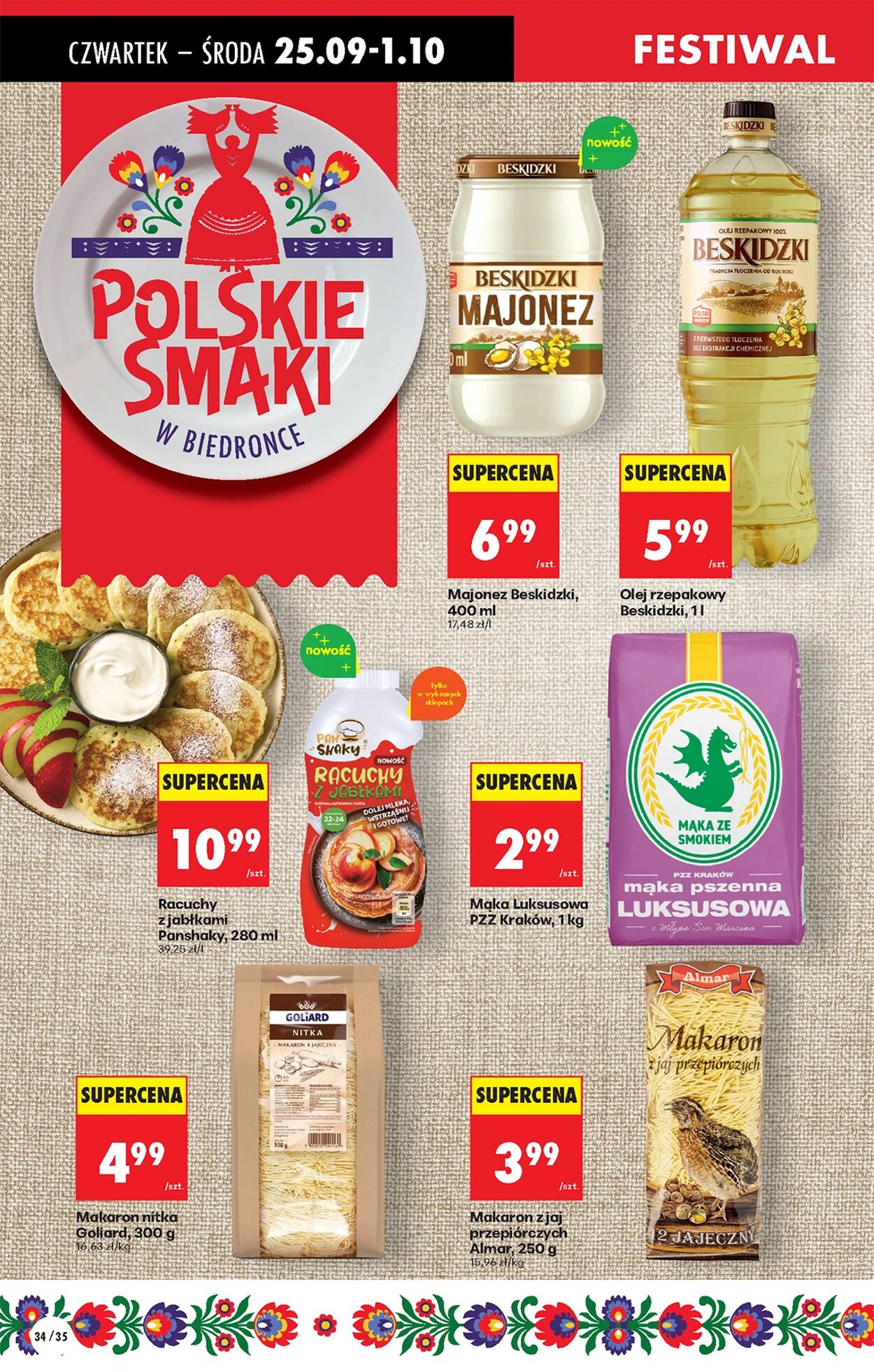 Gazetka Biedronka 25.09.2025 - 02.10.2025