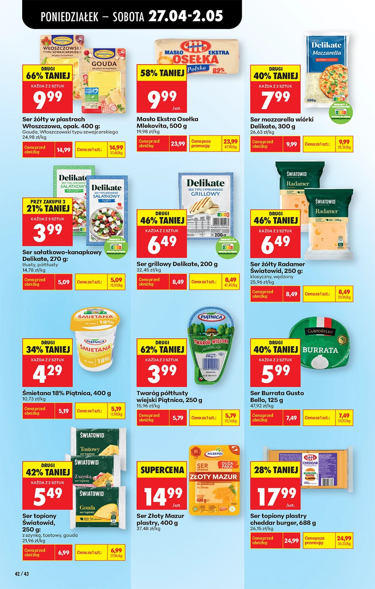 Gazetka Biedronka 27.04.2026 - 04.05.2026