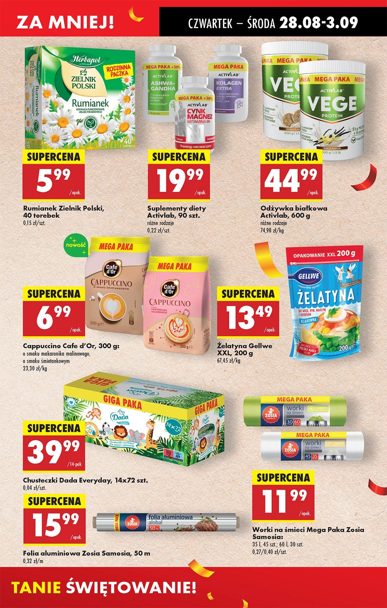 Gazetka Biedronka 28.08.2025 - 04.09.2025