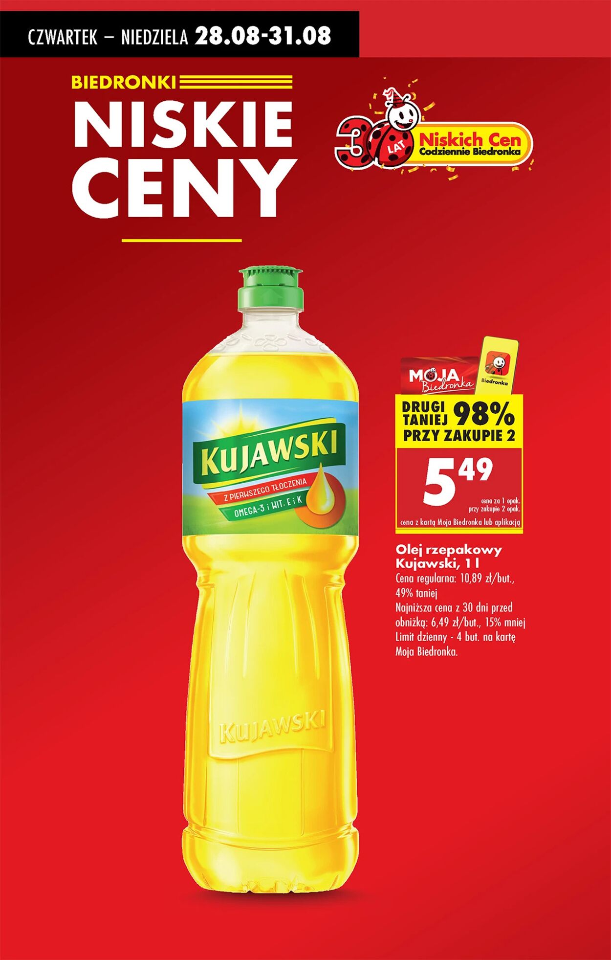 Gazetka Biedronka 28.08.2025 - 04.09.2025