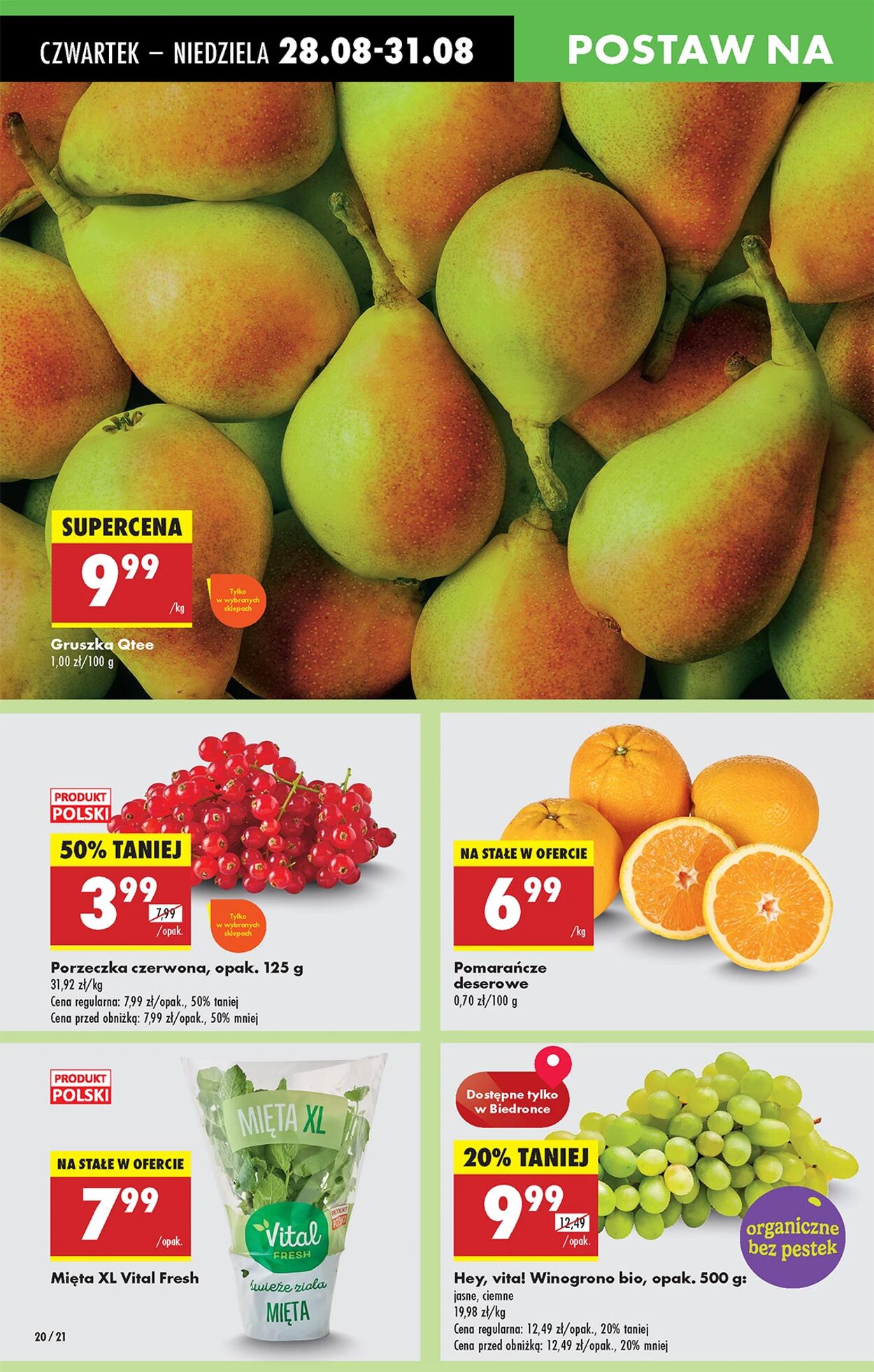Gazetka Biedronka 28.08.2025 - 04.09.2025