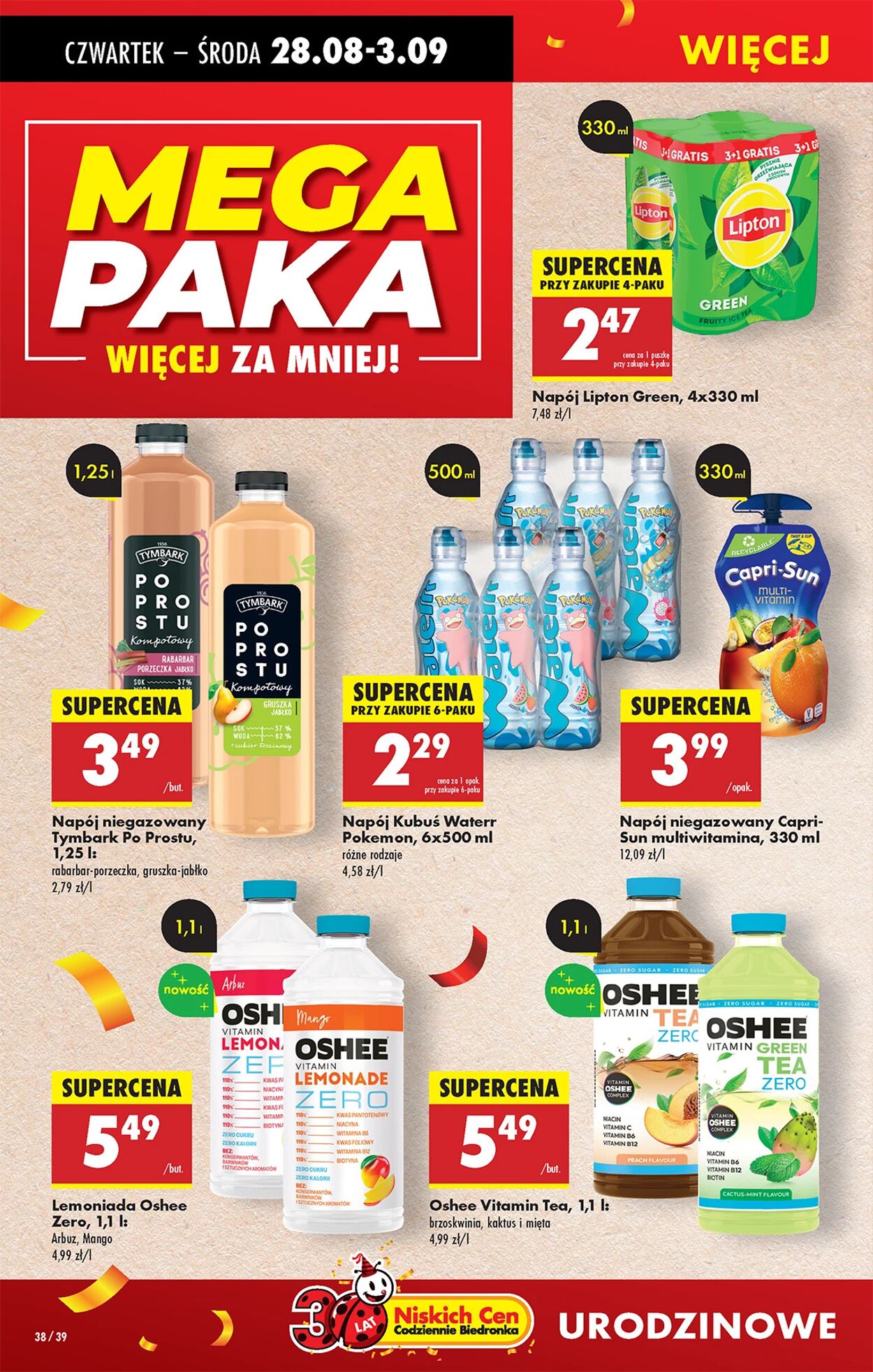 Gazetka Biedronka 28.08.2025 - 04.09.2025
