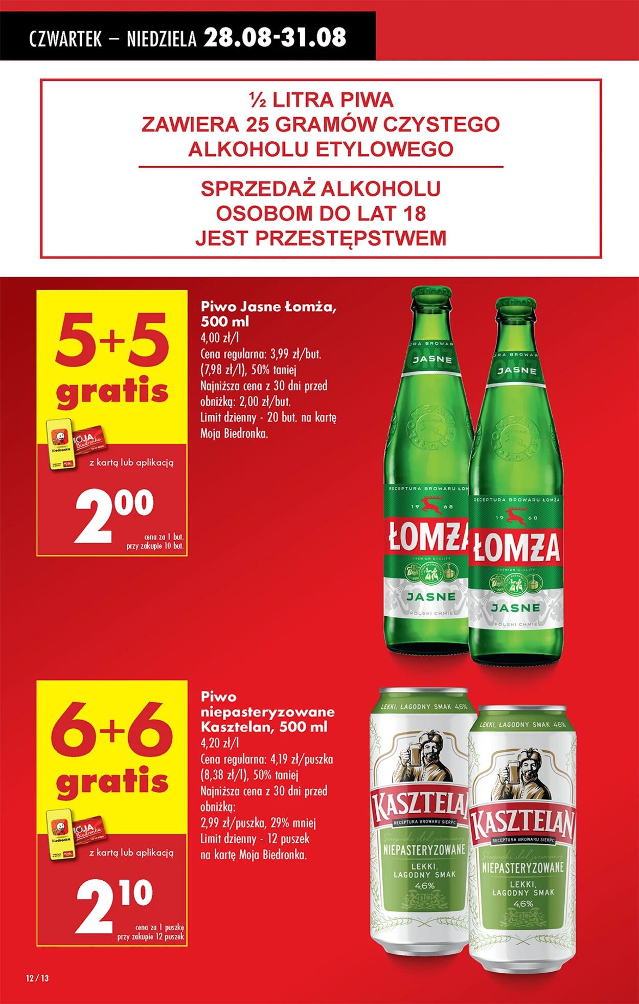 Gazetka Biedronka 28.08.2025 - 04.09.2025