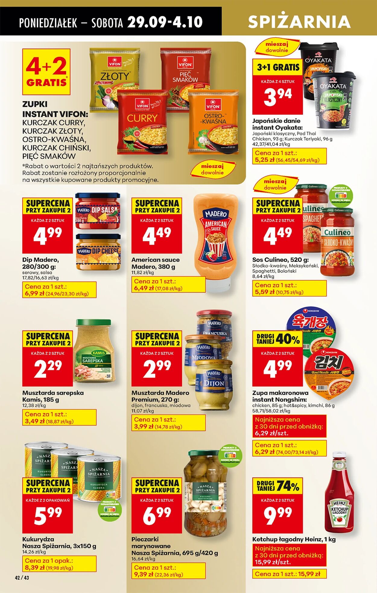 Gazetka Biedronka 29.09.2025 - 06.10.2025