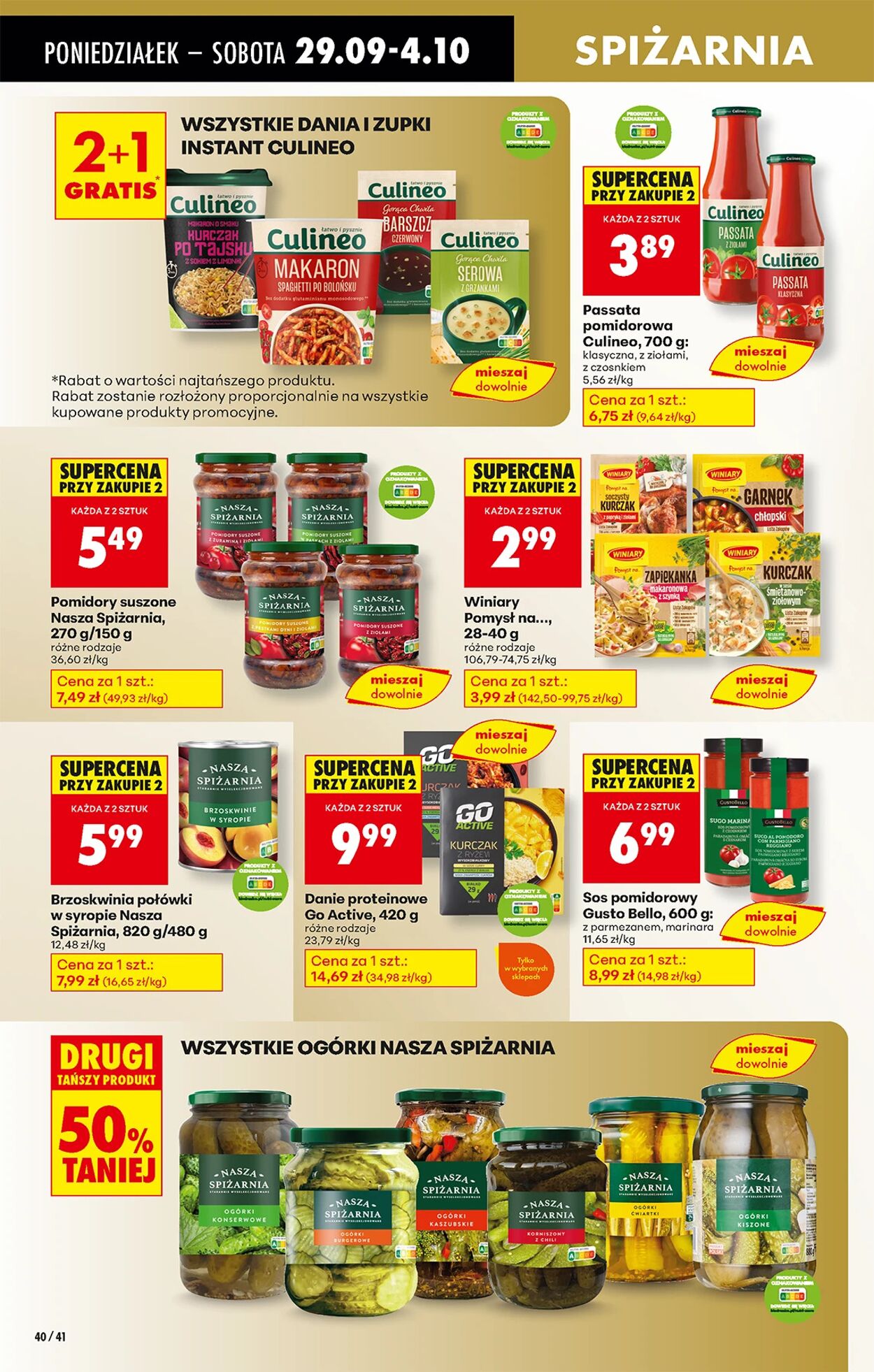 Gazetka Biedronka 29.09.2025 - 06.10.2025