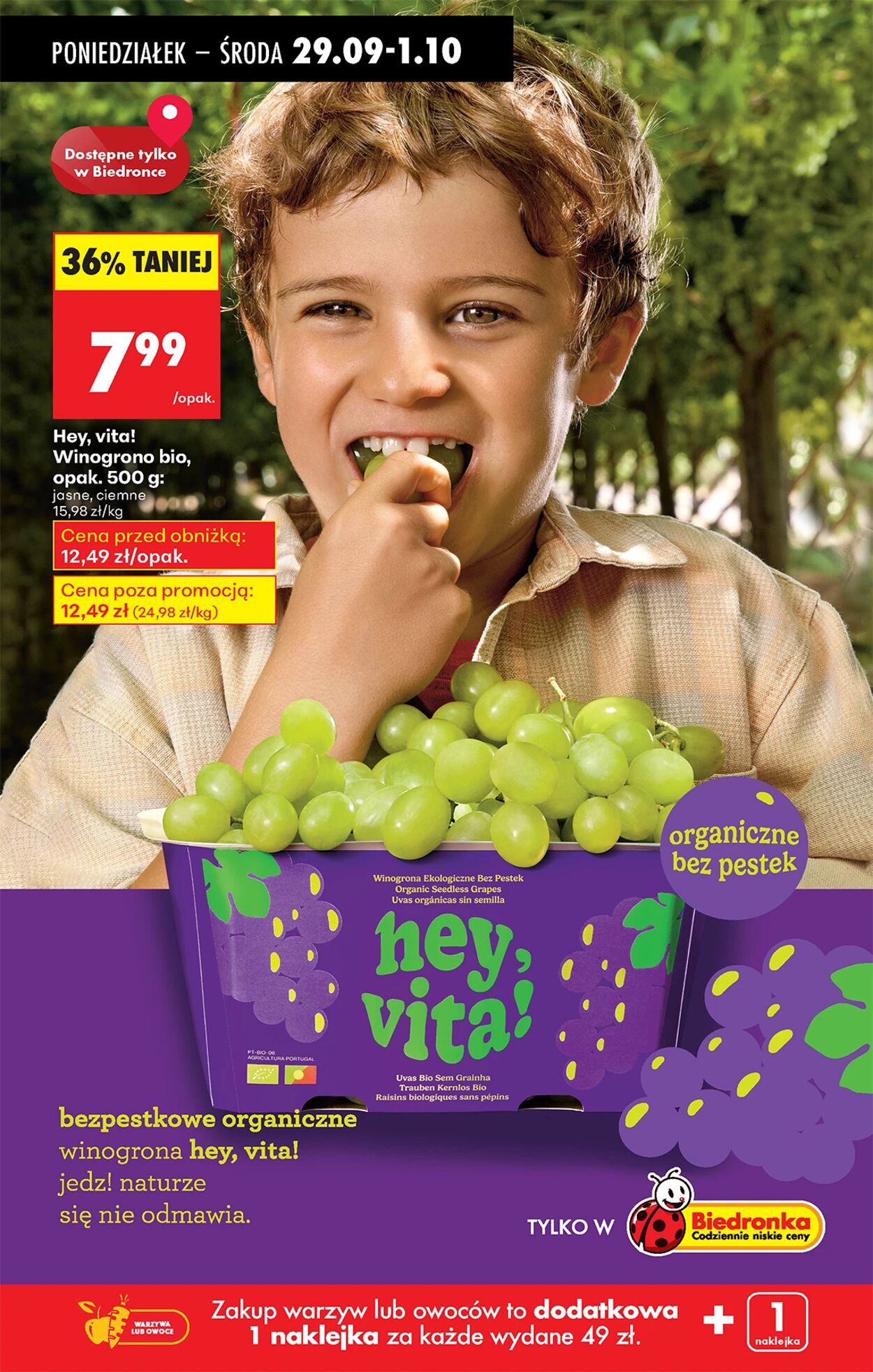 Gazetka Biedronka 29.09.2025 - 06.10.2025