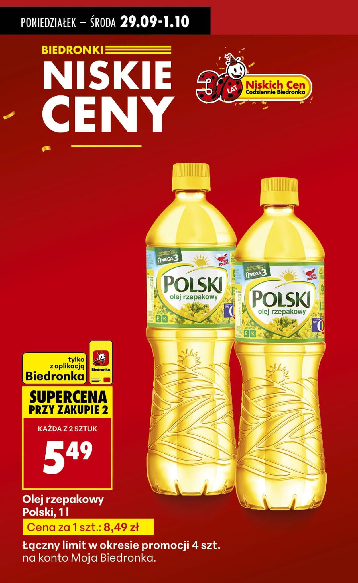 Gazetka Biedronka 29.09.2025 - 06.10.2025