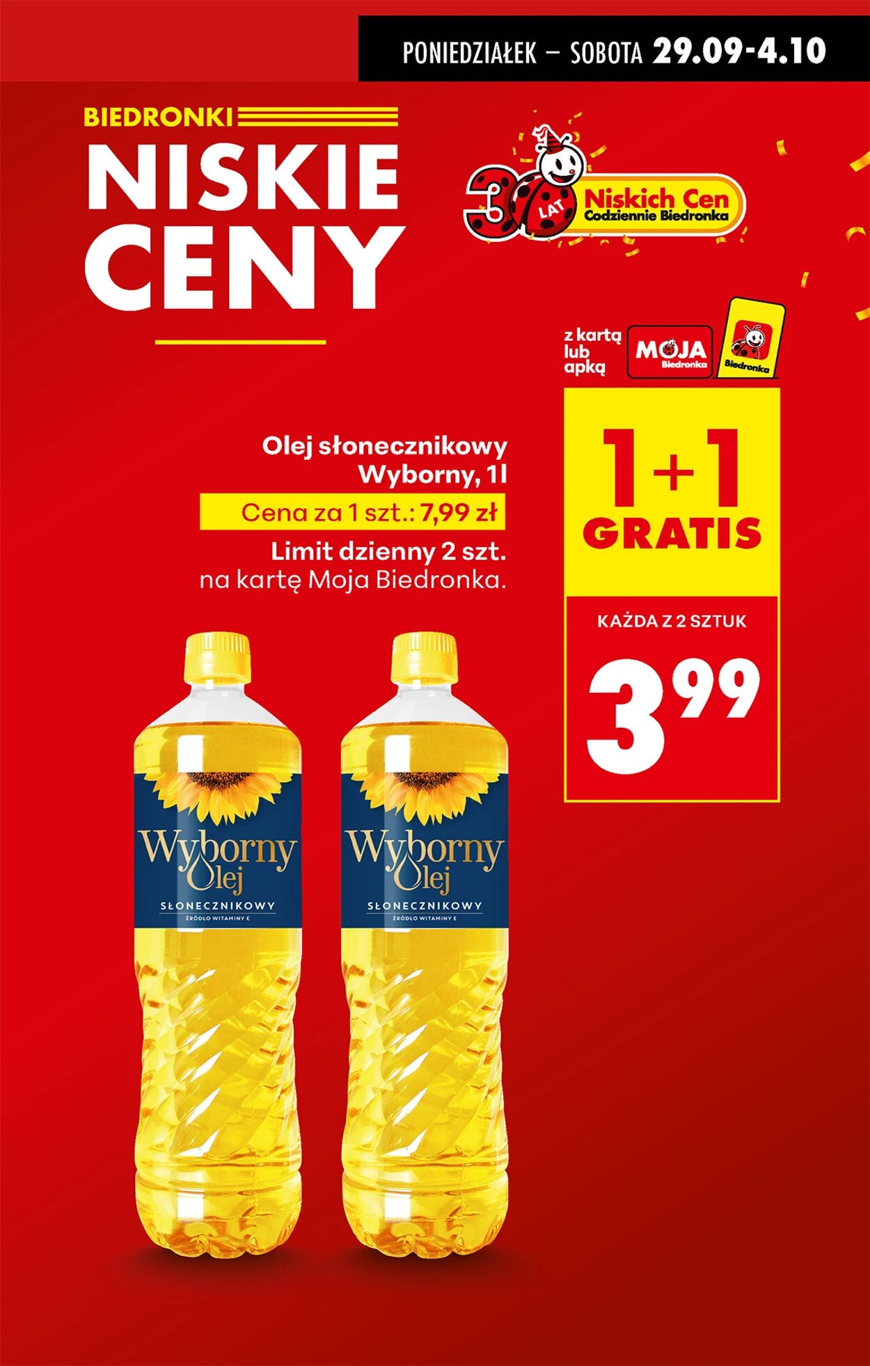 Gazetka Biedronka 29.09.2025 - 06.10.2025