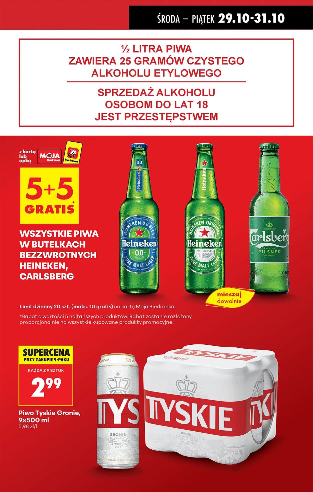 Gazetka Biedronka 29.10.2025 - 05.11.2025