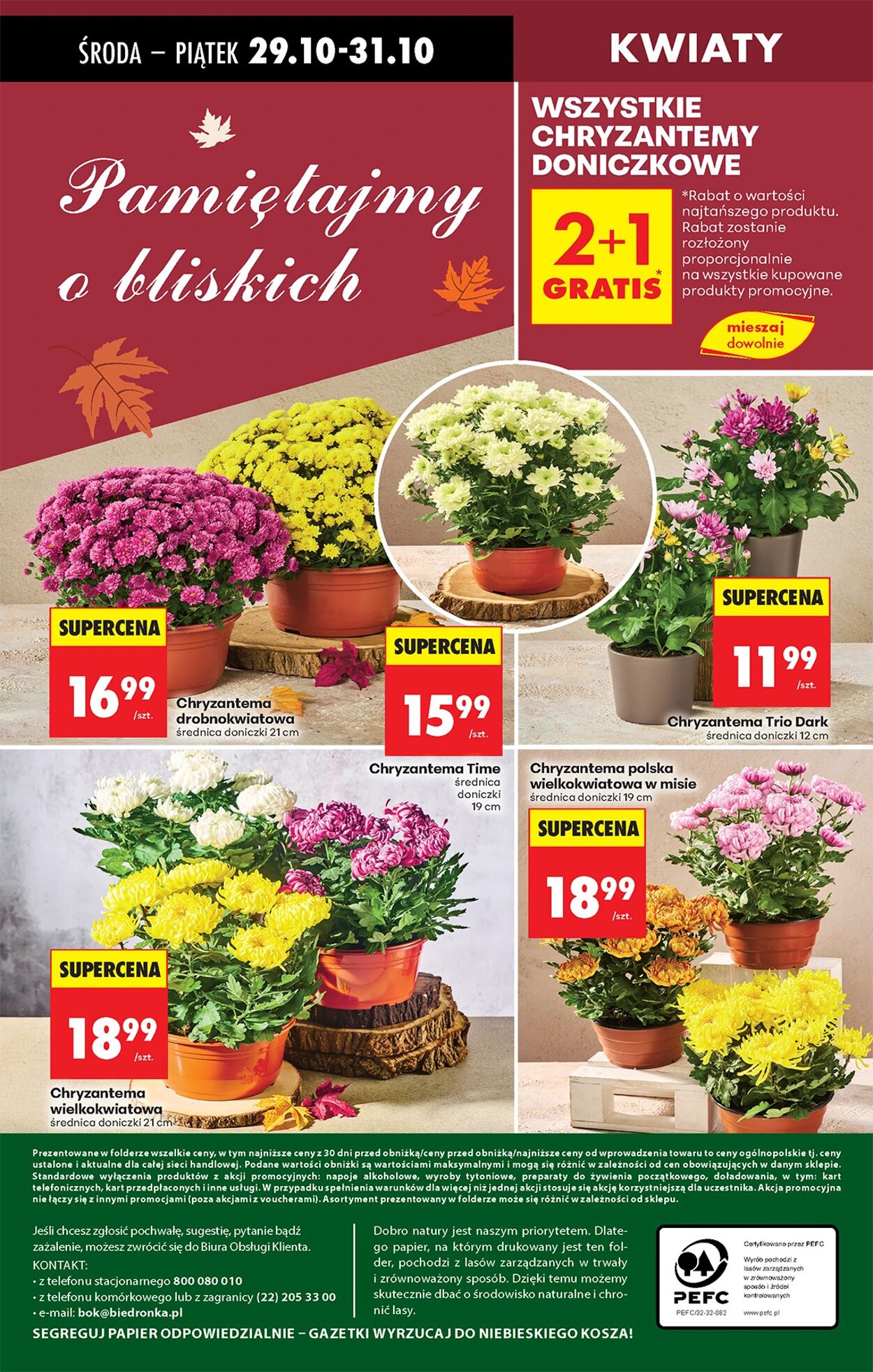 Gazetka Biedronka 29.10.2025 - 05.11.2025