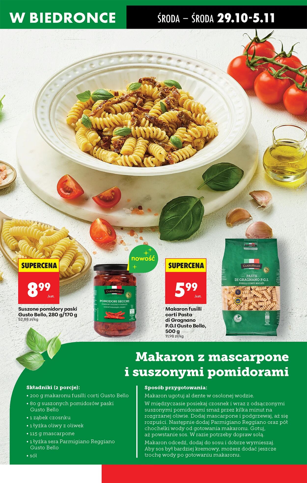 Gazetka Biedronka 29.10.2025 - 05.11.2025