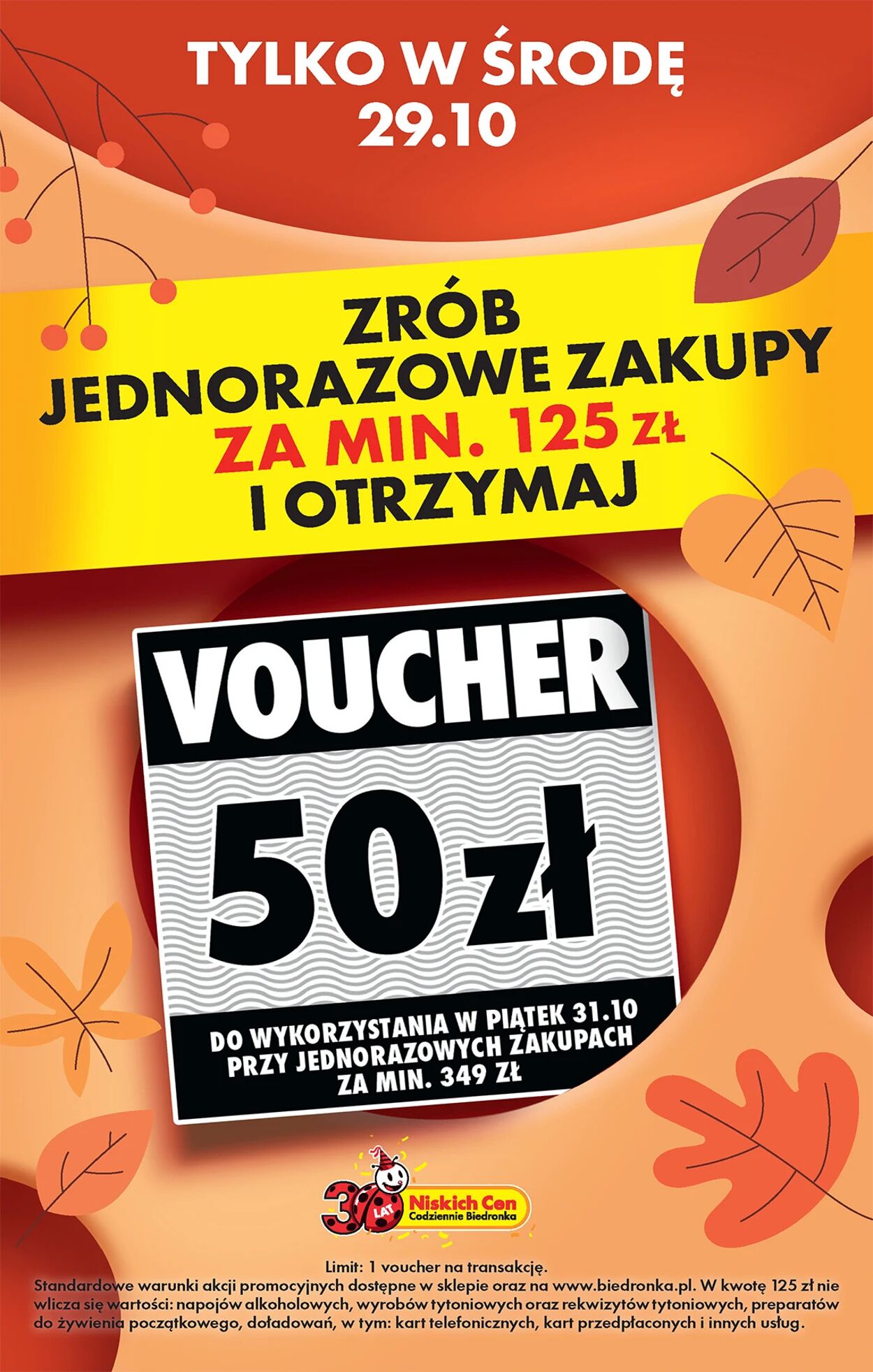 Gazetka Biedronka 29.10.2025 - 05.11.2025