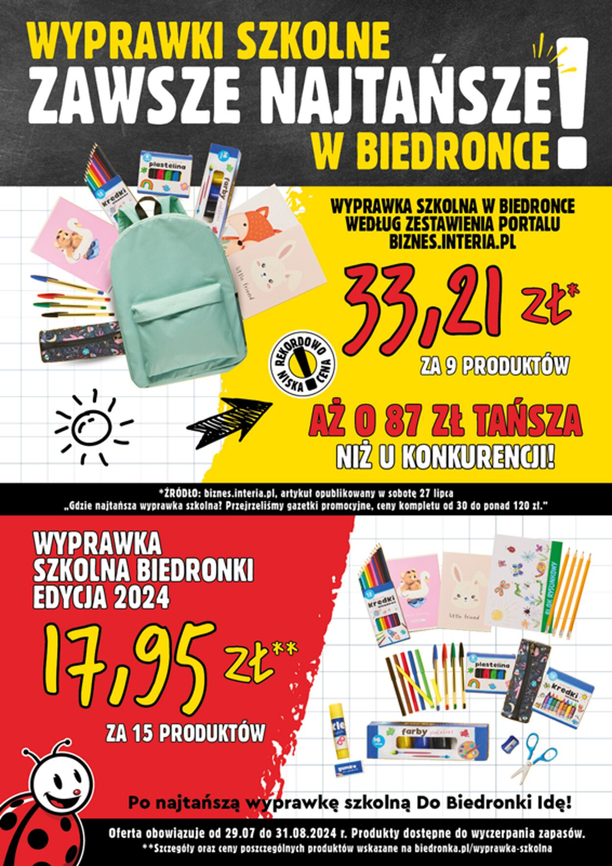 Gazetka Biedronka 08.08.2024 - 15.08.2024