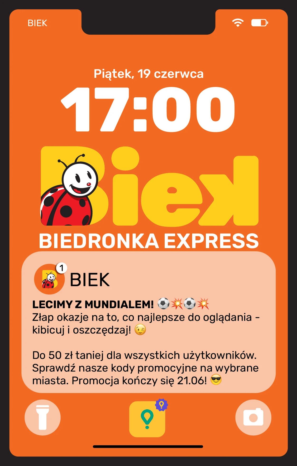 Gazetka Biedronka - BIEK - od 19.06 - Gazetka - Biedronka.pl 19 cze, 2026 - 26 cze, 2026