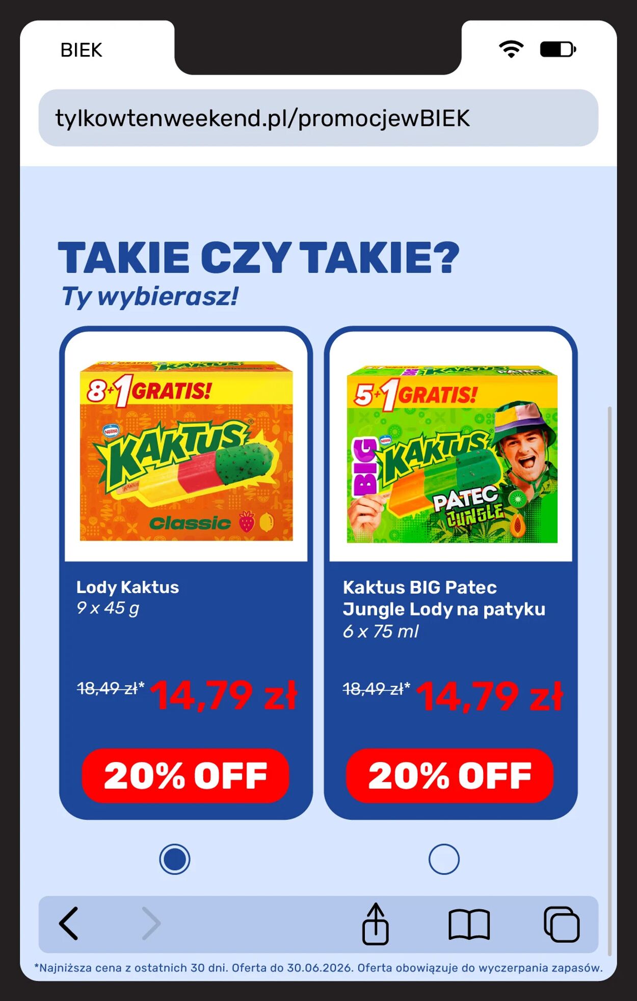 Gazetka Biedronka 26.06.2026 - 03.07.2026