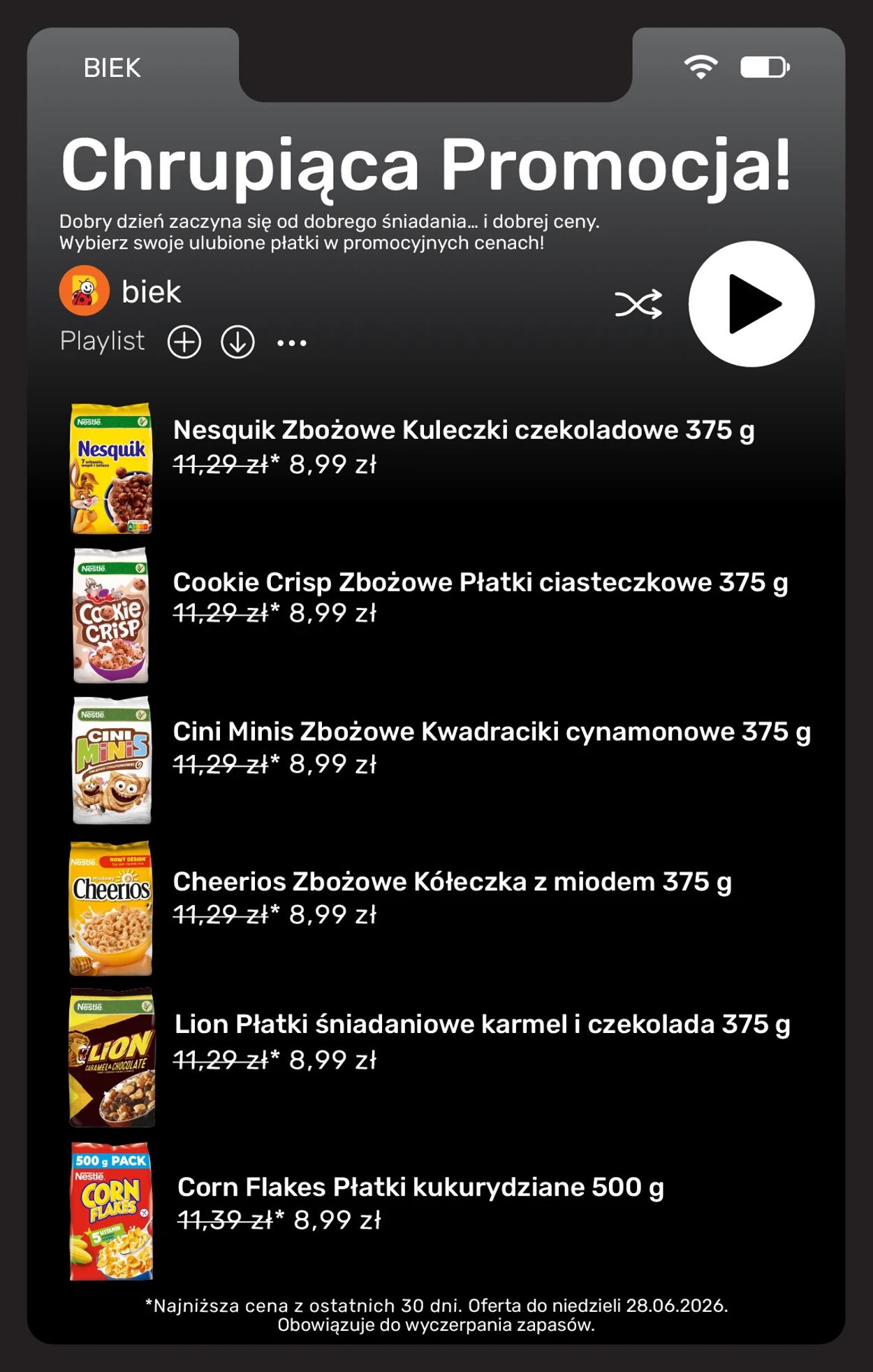 Gazetka Biedronka 26.06.2026 - 03.07.2026