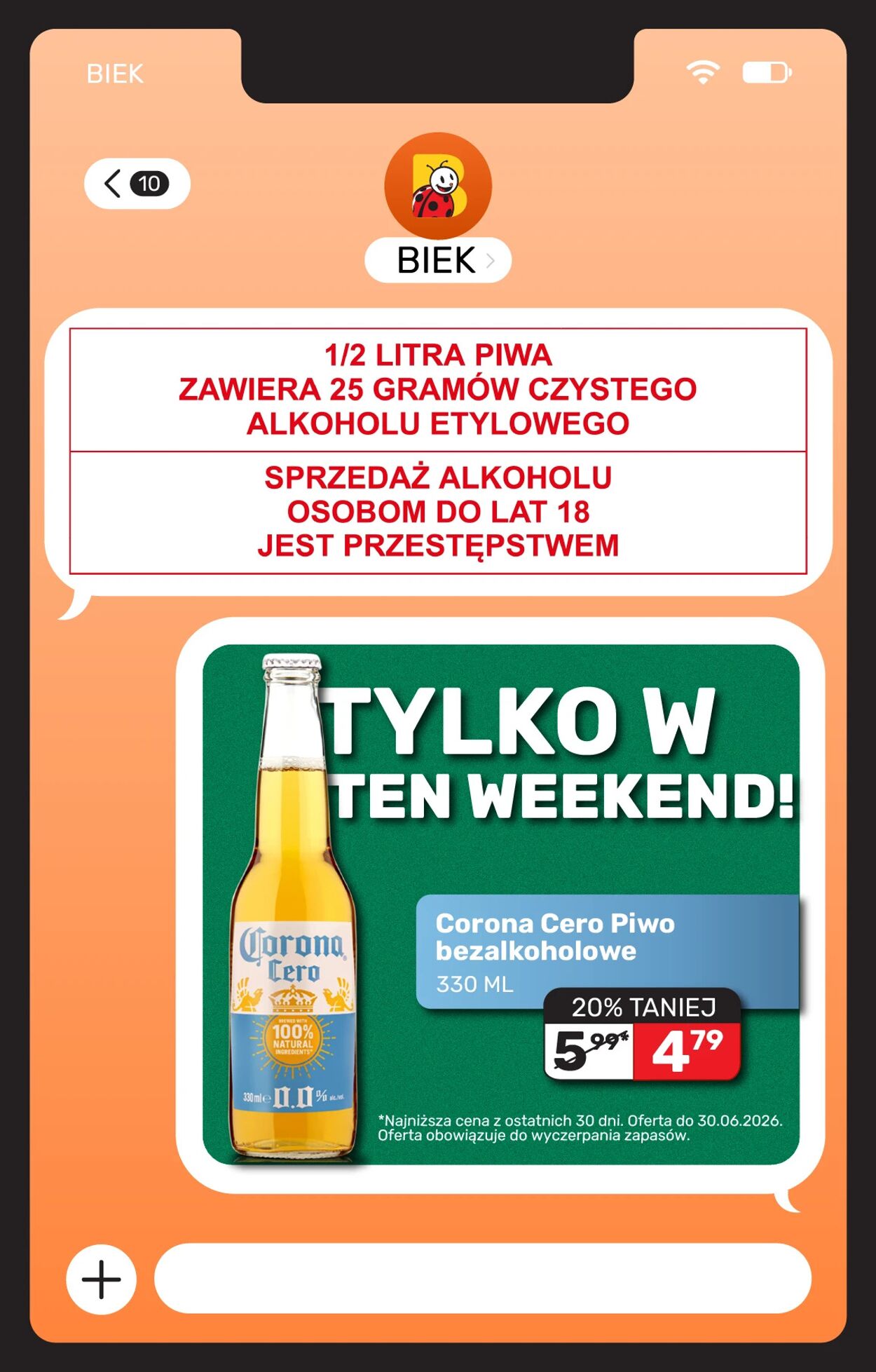 Gazetka Biedronka 26.06.2026 - 03.07.2026