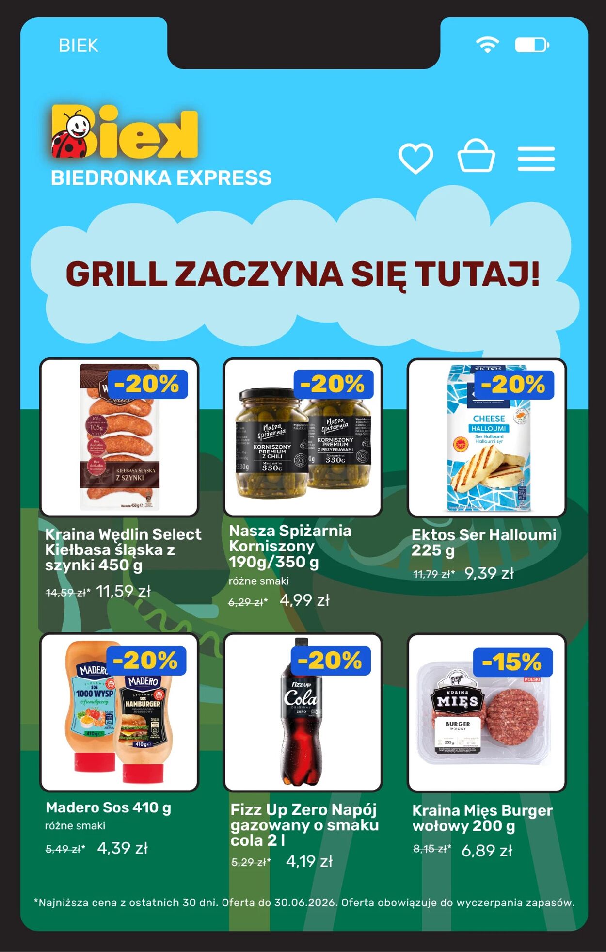 Gazetka Biedronka 26.06.2026 - 03.07.2026