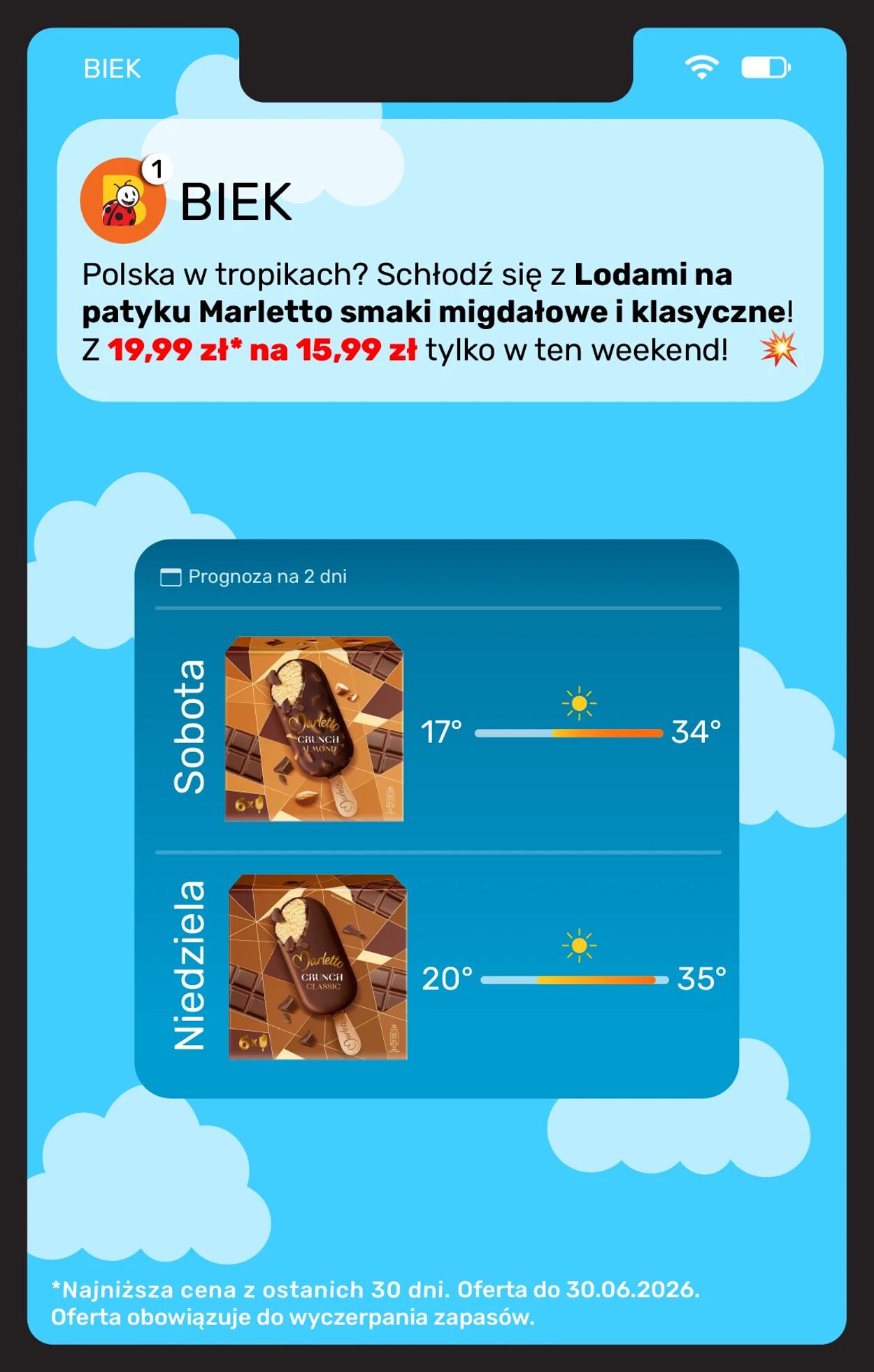 Gazetka Biedronka 26.06.2026 - 03.07.2026