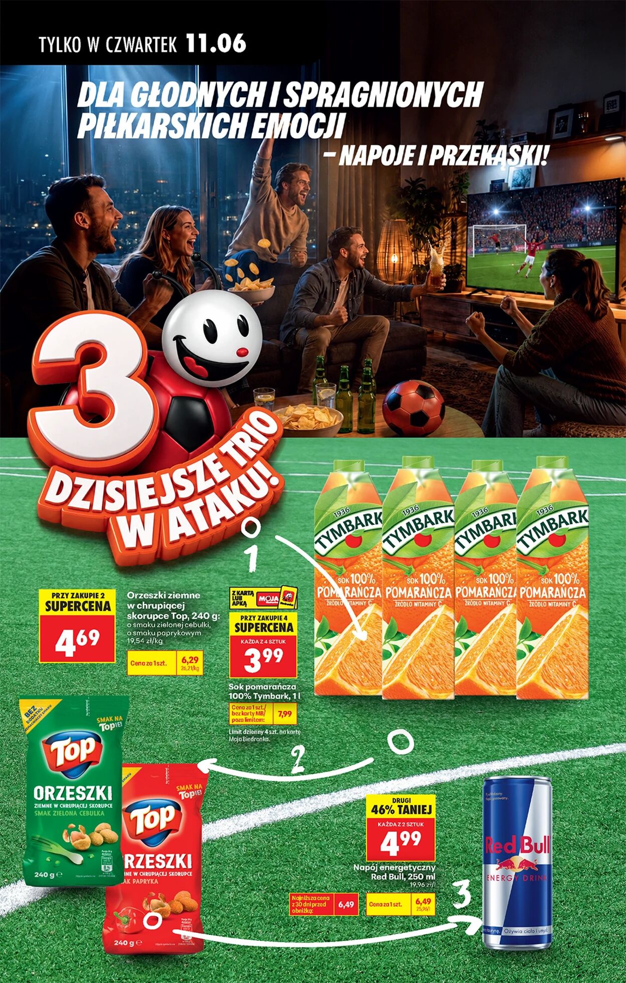 Gazetka Biedronka - Ceny w grze - 11.06 - Gazetka - Biedronka.pl 11 cze, 2026 - 18 cze, 2026