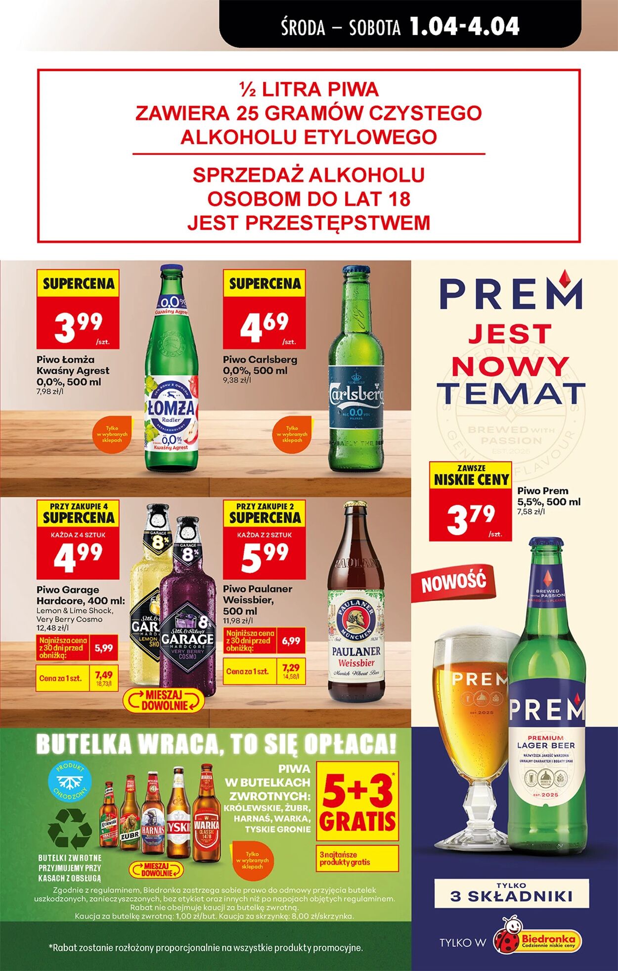 Gazetka Biedronka 01.04.2026 - 08.04.2026