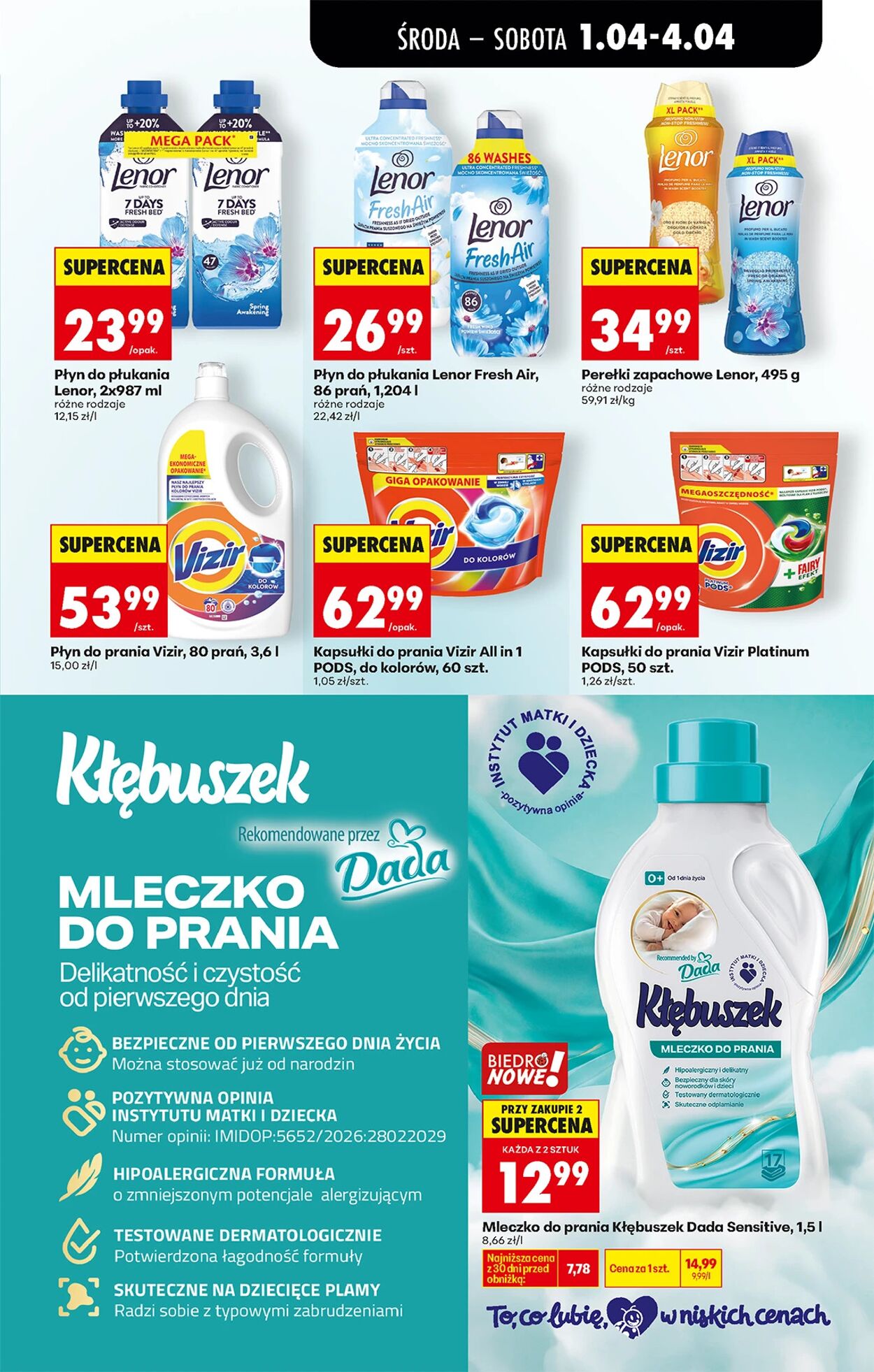 Gazetka Biedronka 01.04.2026 - 08.04.2026