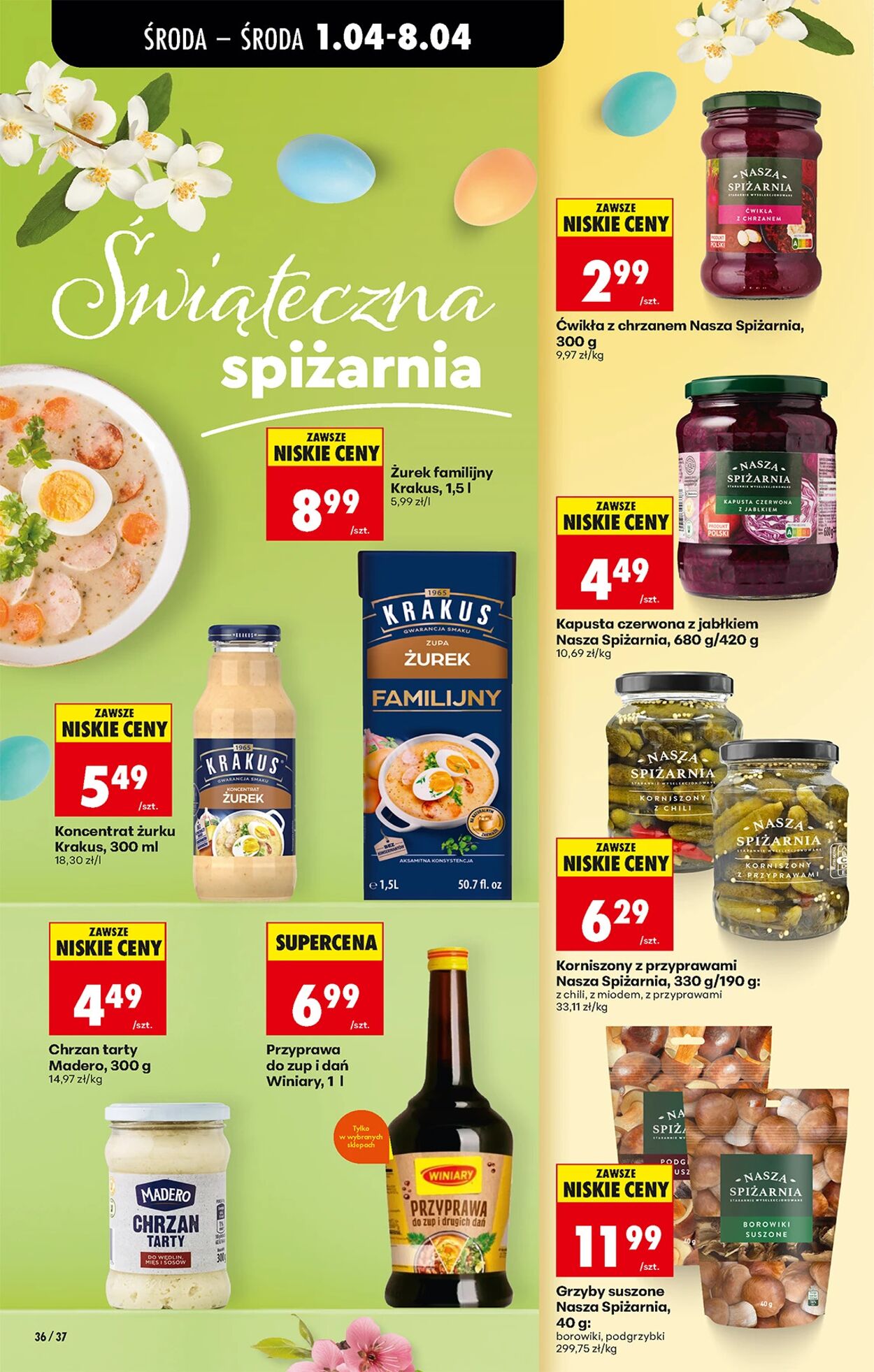 Gazetka Biedronka 01.04.2026 - 08.04.2026