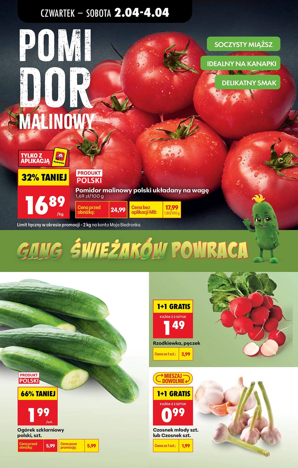 Gazetka Biedronka 01.04.2026 - 08.04.2026