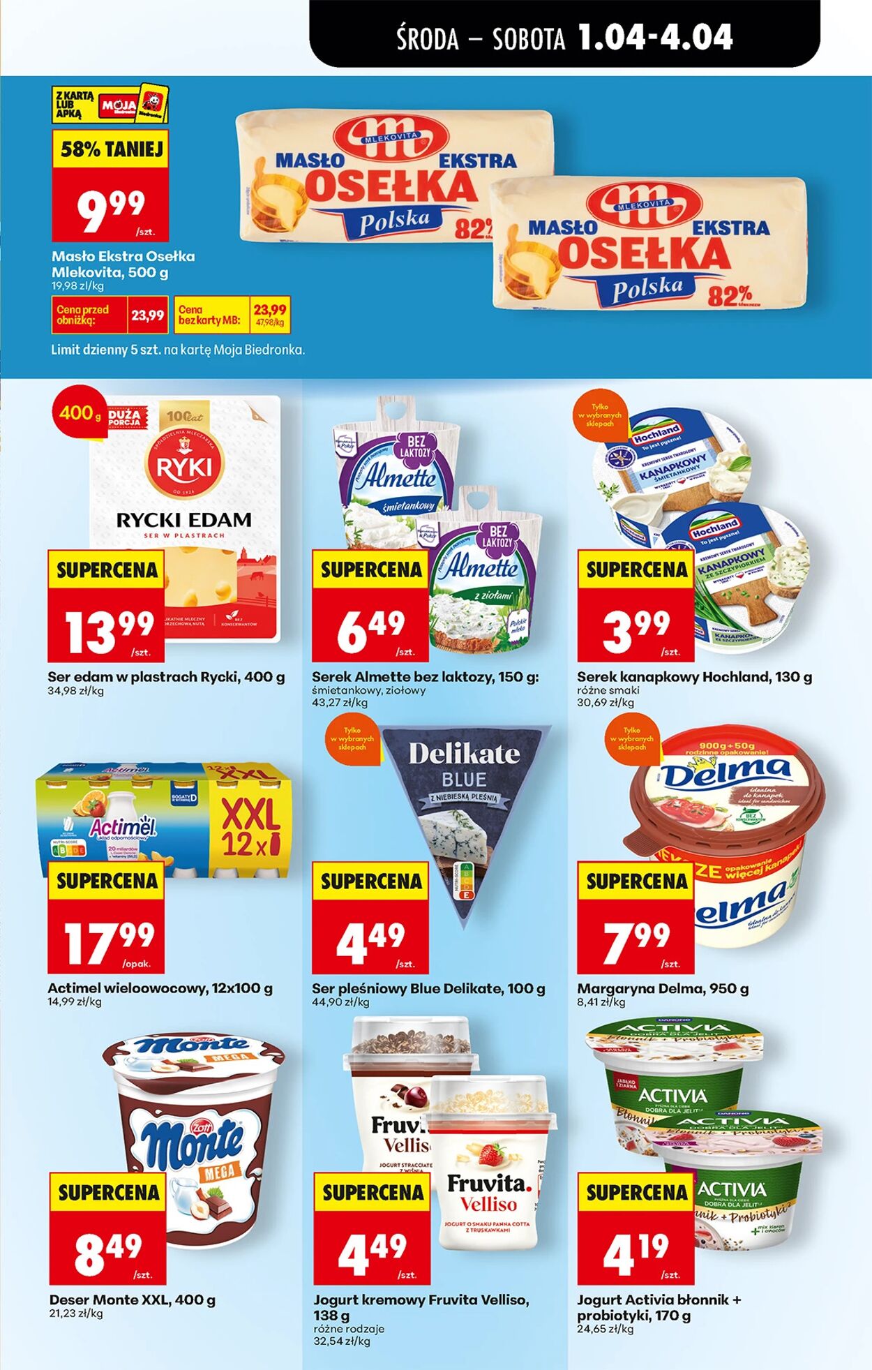 Gazetka Biedronka 01.04.2026 - 08.04.2026