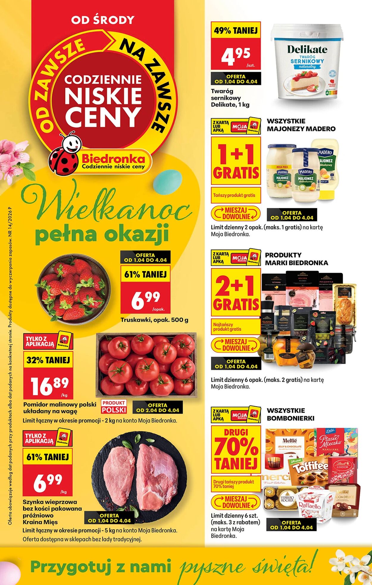 Gazetka Biedronka 01.04.2026 - 08.04.2026