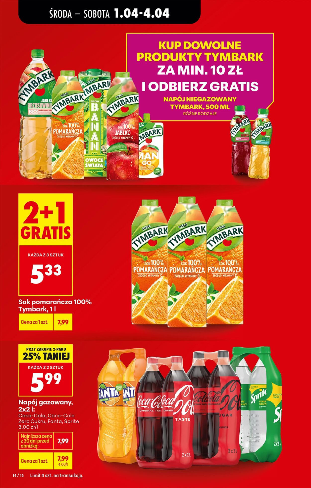 Gazetka Biedronka 01.04.2026 - 08.04.2026