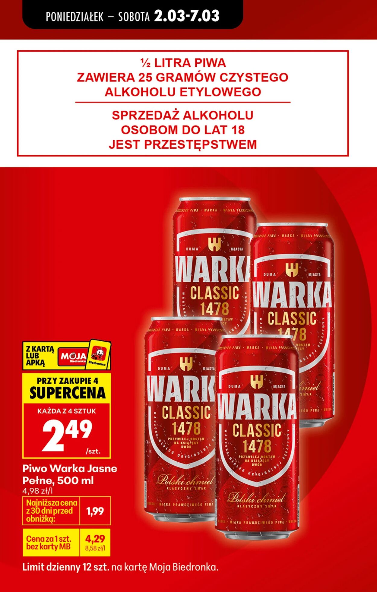 Gazetka Biedronka 02.03.2026 - 09.03.2026