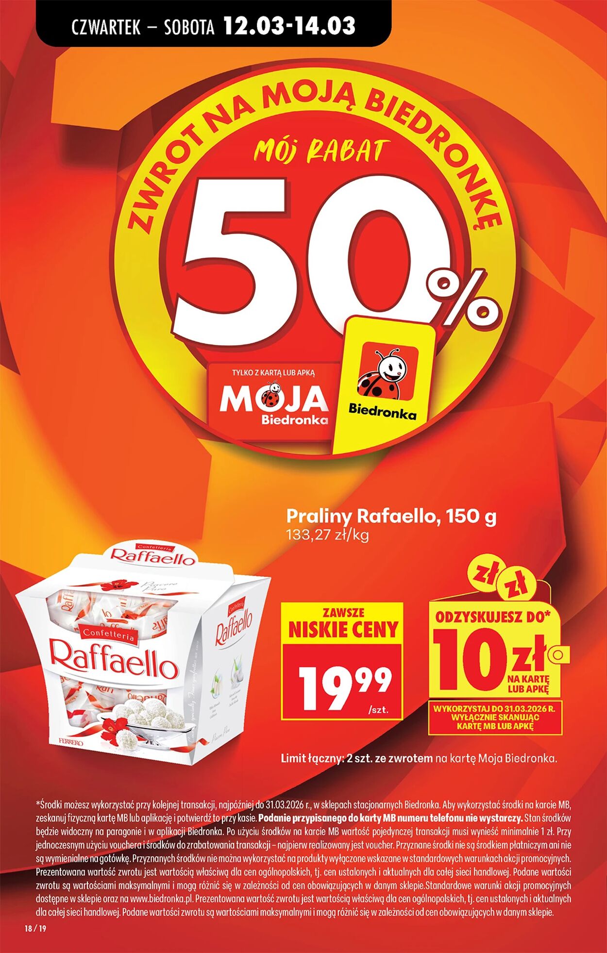 Gazetka Biedronka 12.03.2026 - 19.03.2026