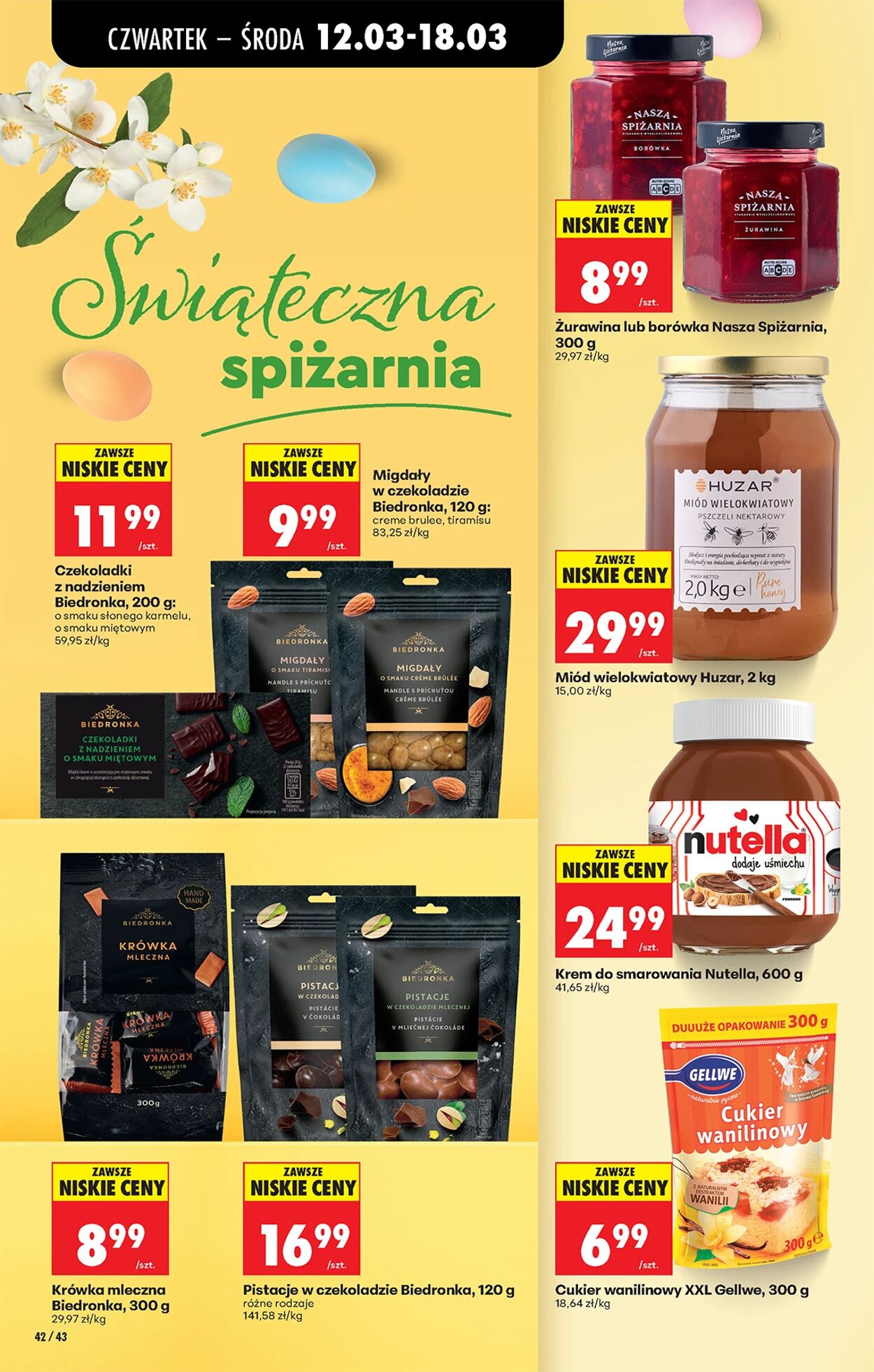 Gazetka Biedronka 12.03.2026 - 19.03.2026