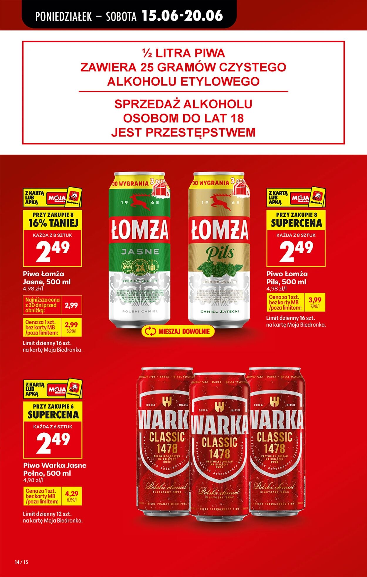 Gazetka Biedronka 15.06.2026 - 22.06.2026