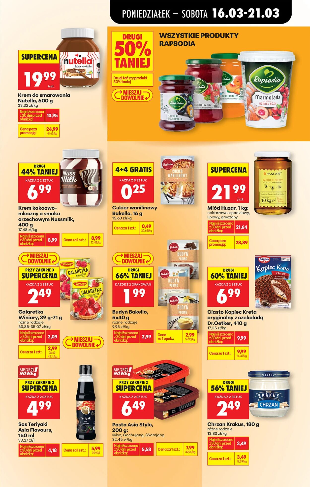 Gazetka Biedronka 16.03.2026 - 23.03.2026