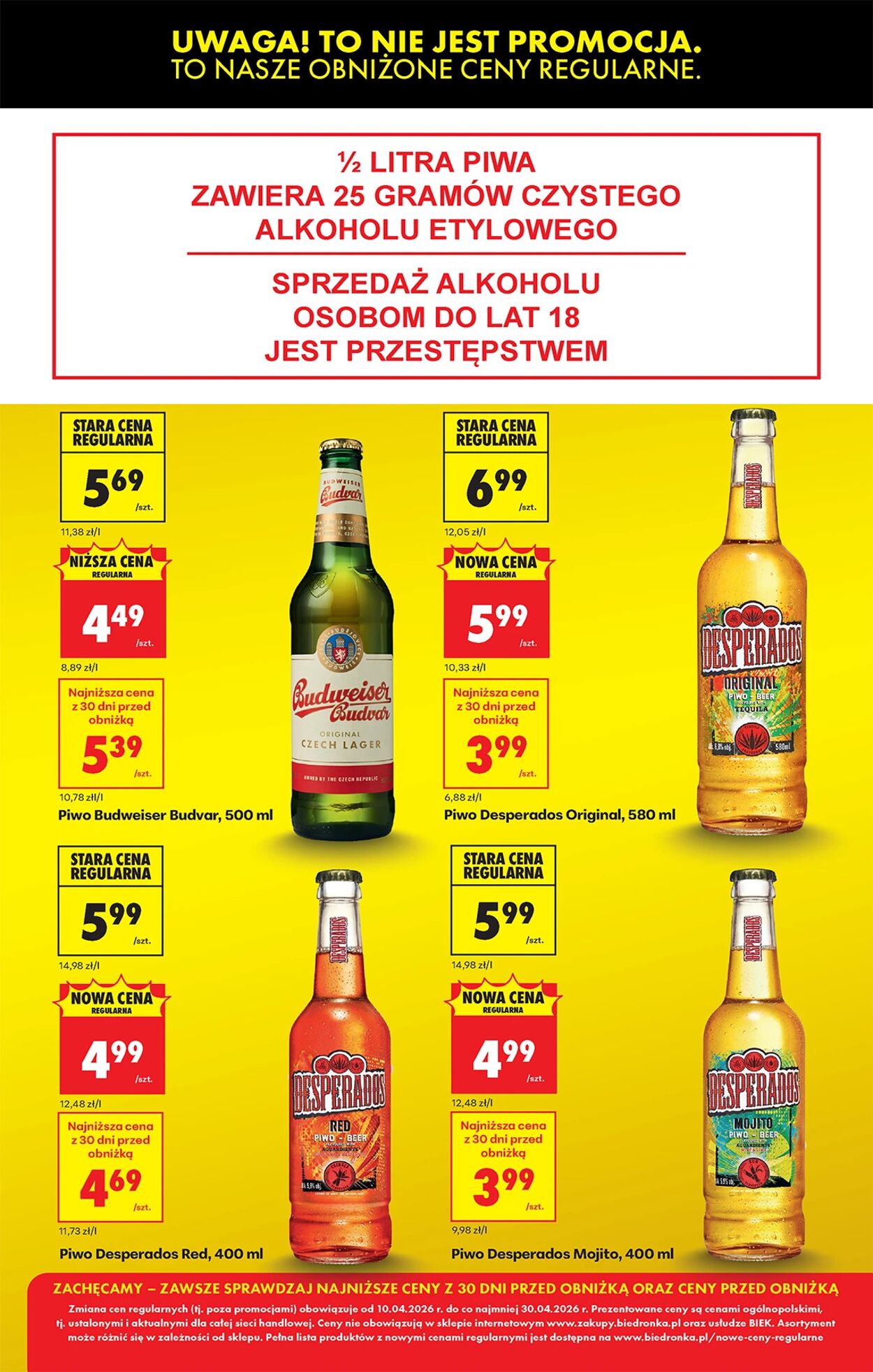 Gazetka Biedronka 16.04.2026 - 23.04.2026